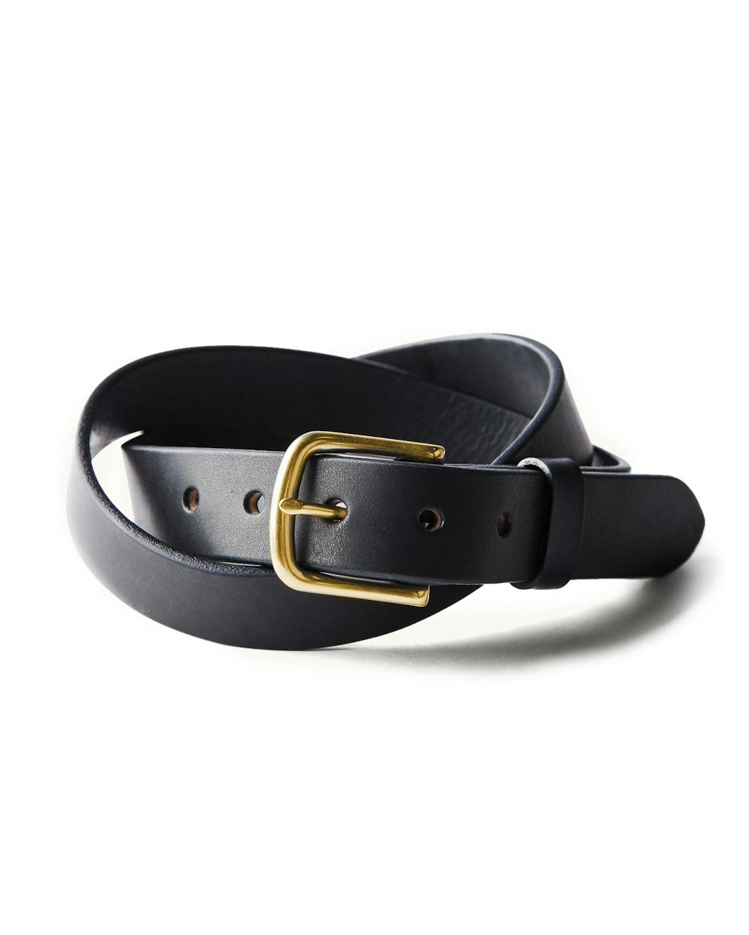 Tanner Goods Classic Belt Black/Brass Gifts Huckberry