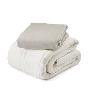 20 lb Weighted Comforter with Duvet - Full/Queen