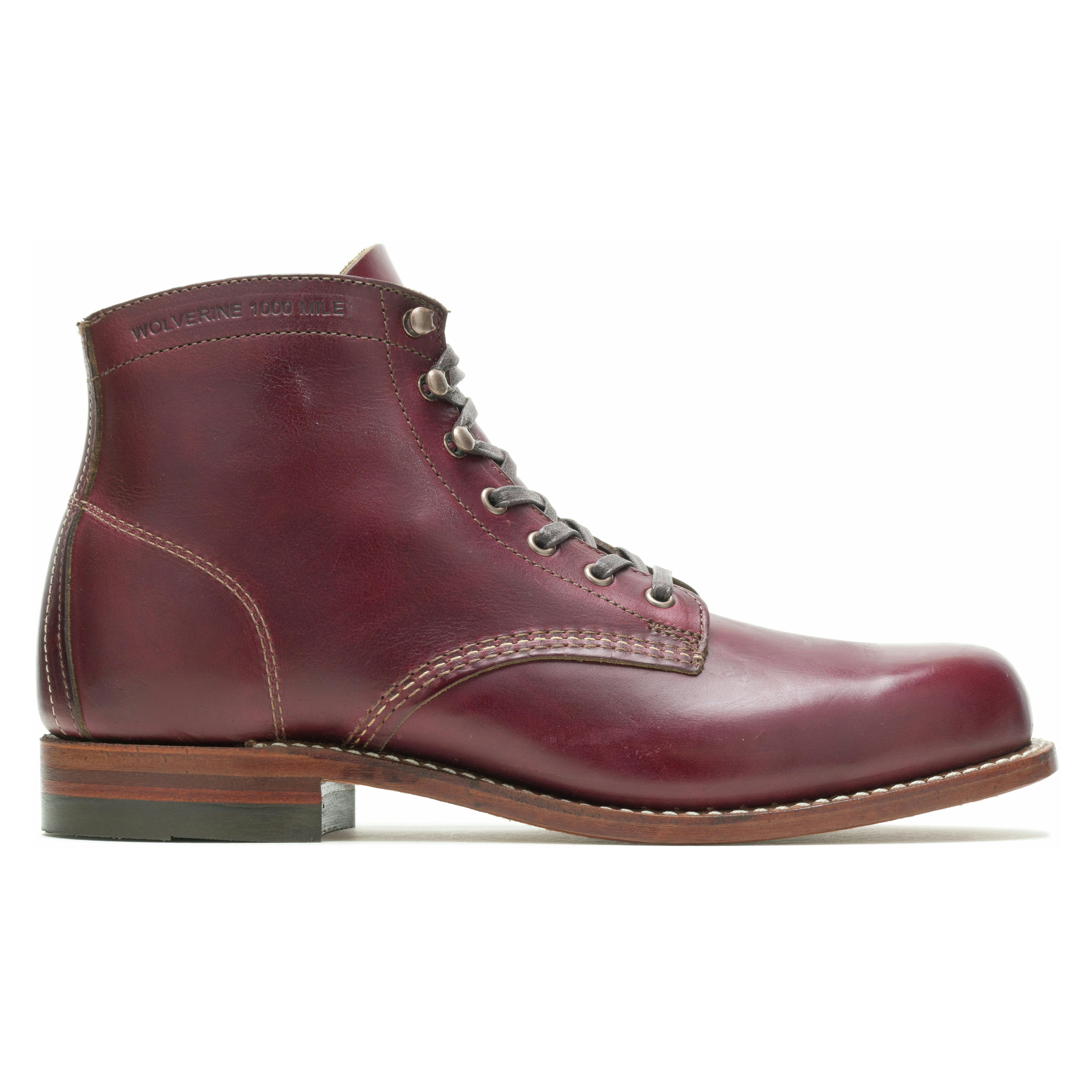 Wolverine Original 1000 Mile Boot Cordovan Work Boots