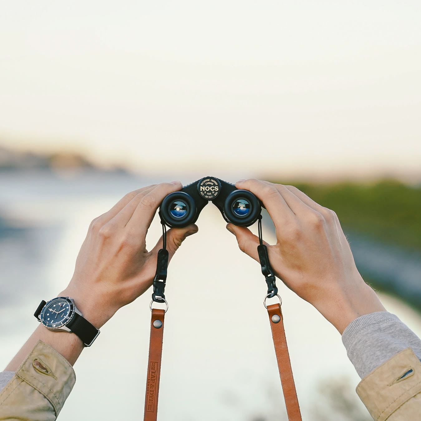 Nocs Provisions Standard Issue 8x25 Waterproof Binoculars - Squid