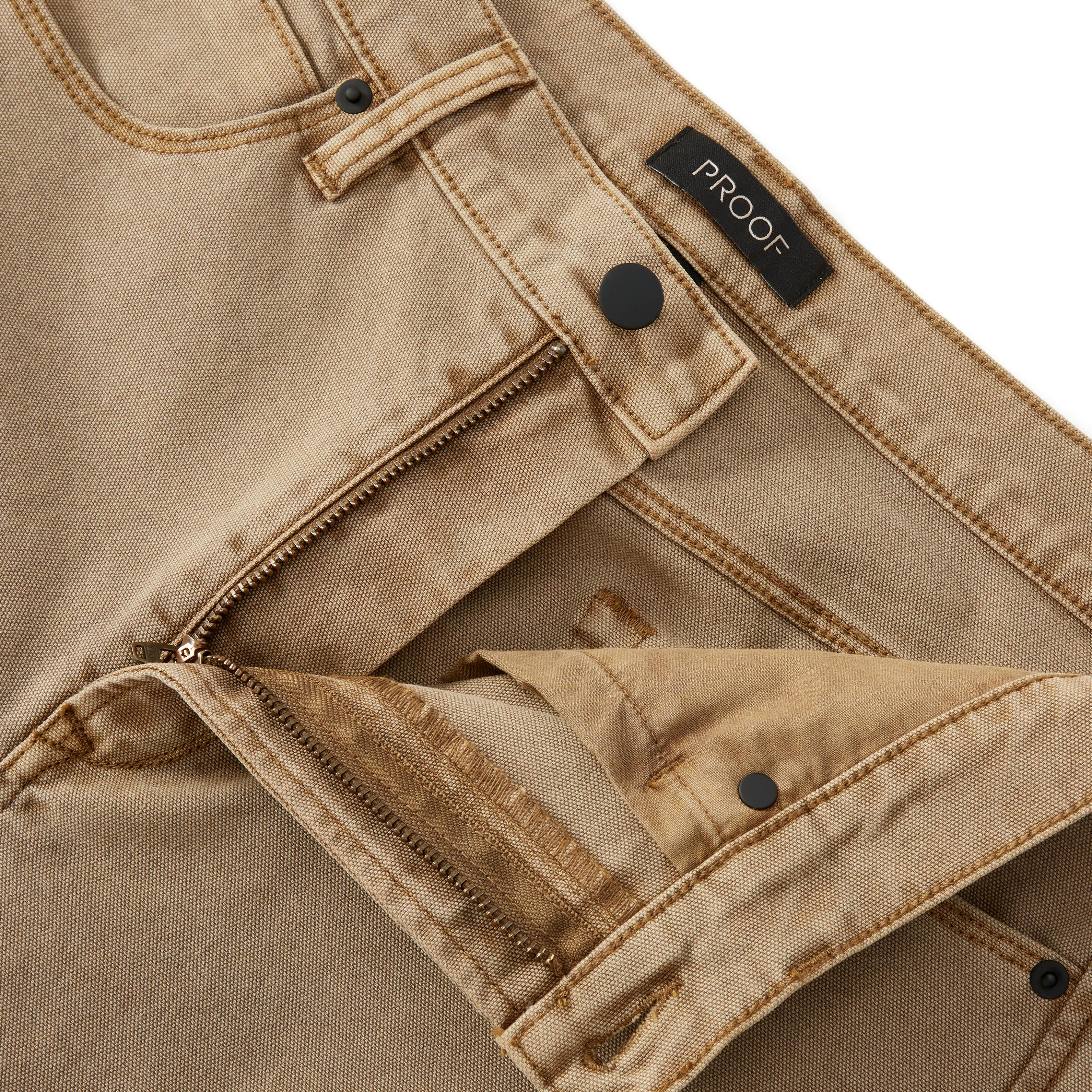 Proof Rover Pant - Straight - Brown, Casual Pants