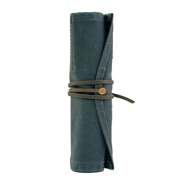 Rustico Leather and Canvas Utility Roll Navy Huckberry