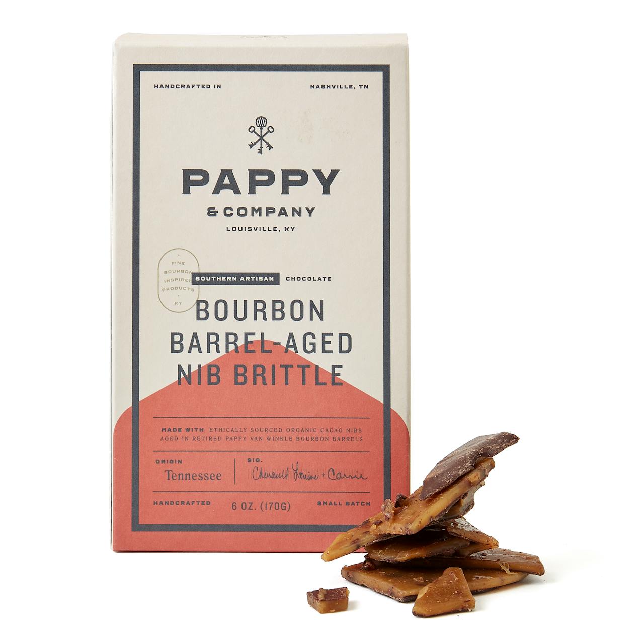 Pappy & Company Pappy Van Winkle Bourbon Nib Brittle