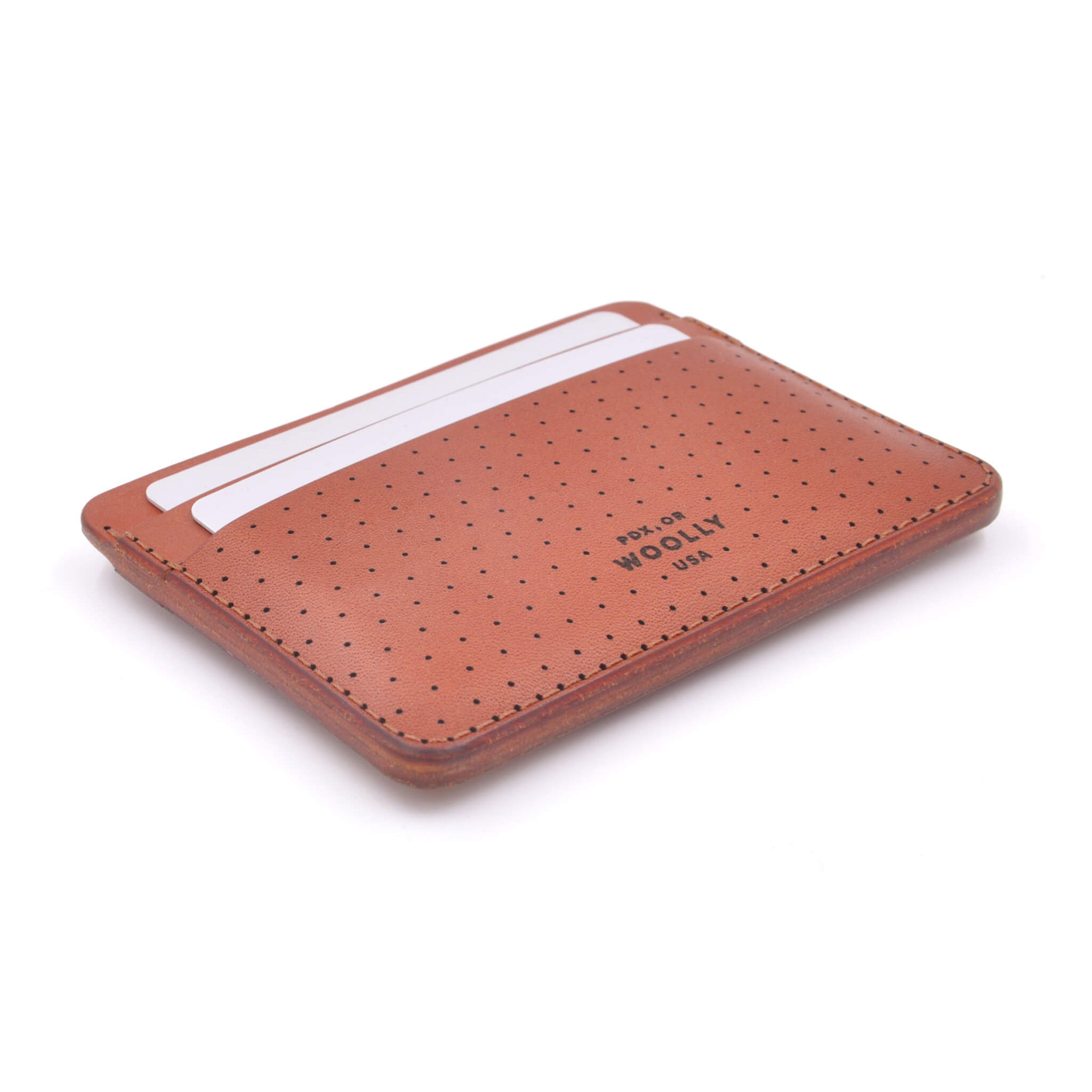 [JILLSTUART]★STITCHED COWHIDE CARD WALLET Juliet Tooled Leather Cowhide Wallet by Countryside Co.