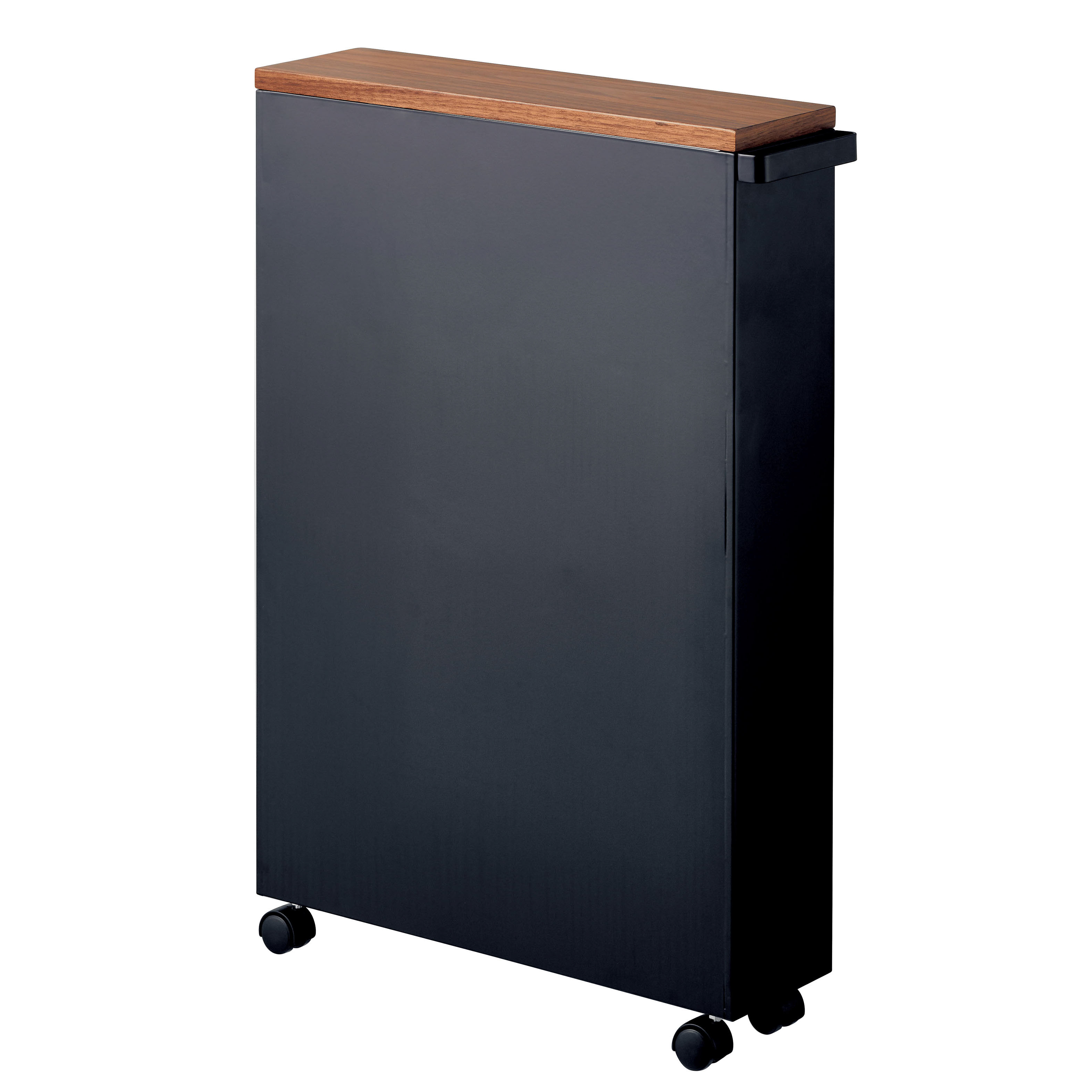 Tower Rolling Slim Bathroom Cart With Handle - Thumbnail 4