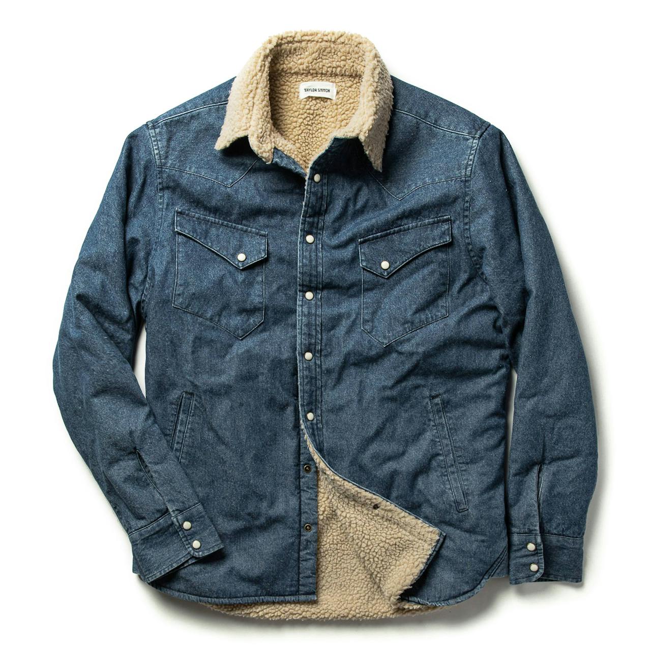 Taylor Stitch The Western Shirt Jacket - Exclusive - Indigo | Jackets |  Huckberry