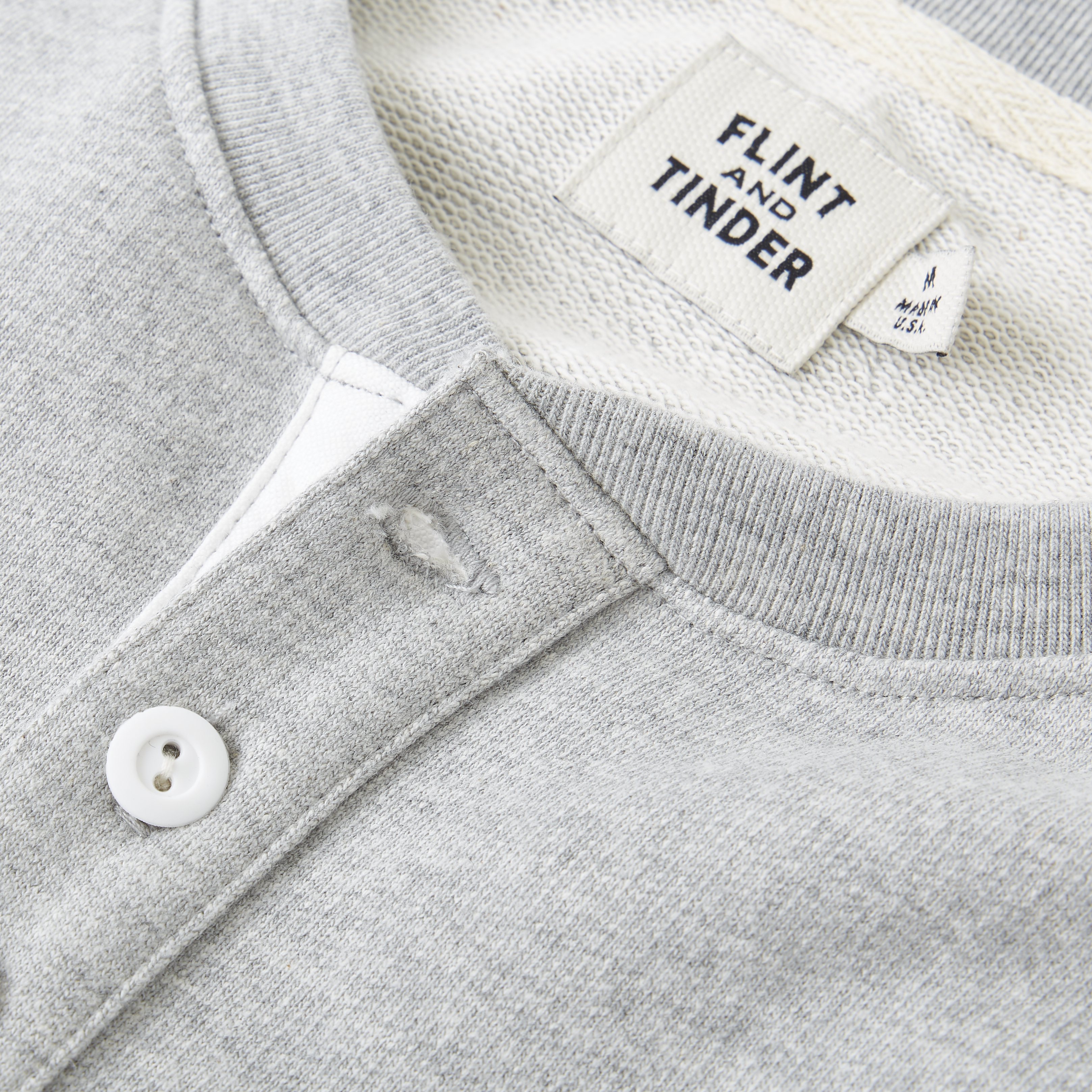 sweatshirt henley