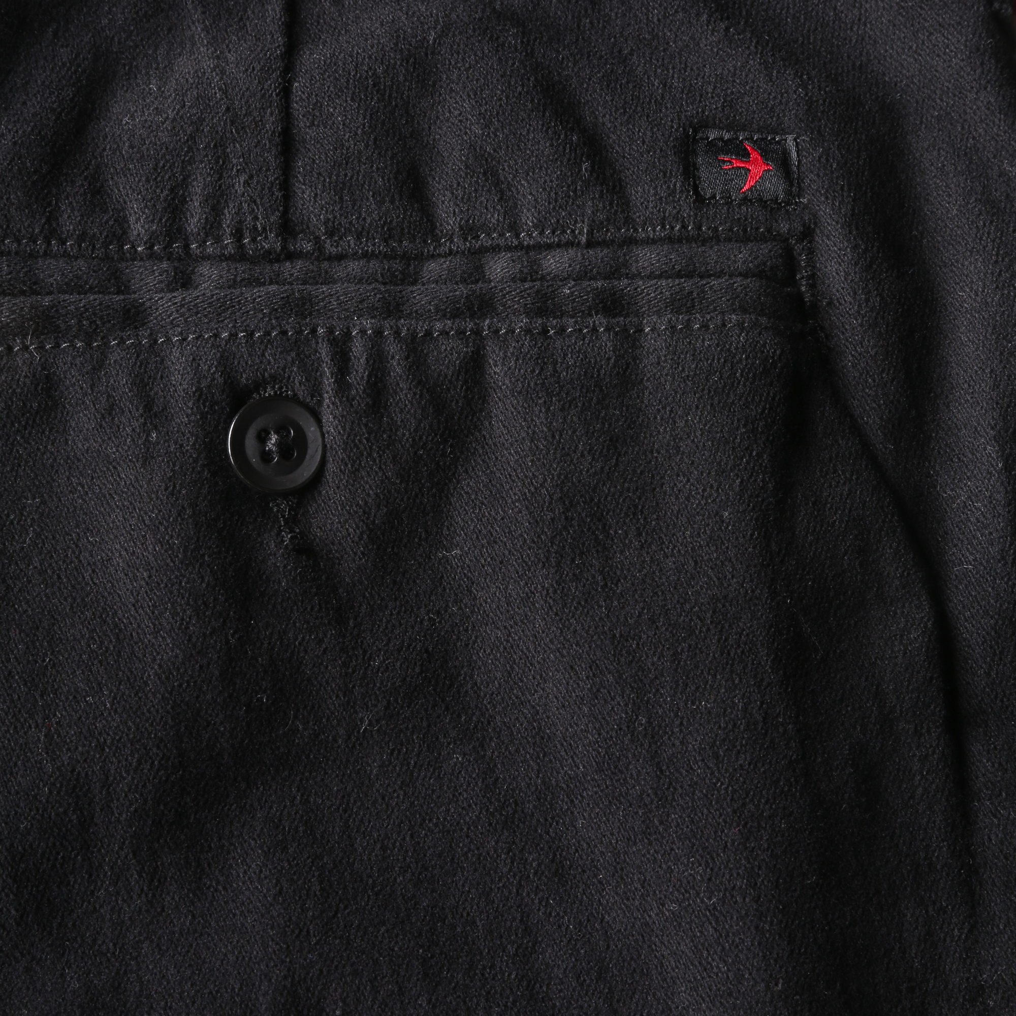 Relwen Moleskin Chino Black Casual Pants Huckberry