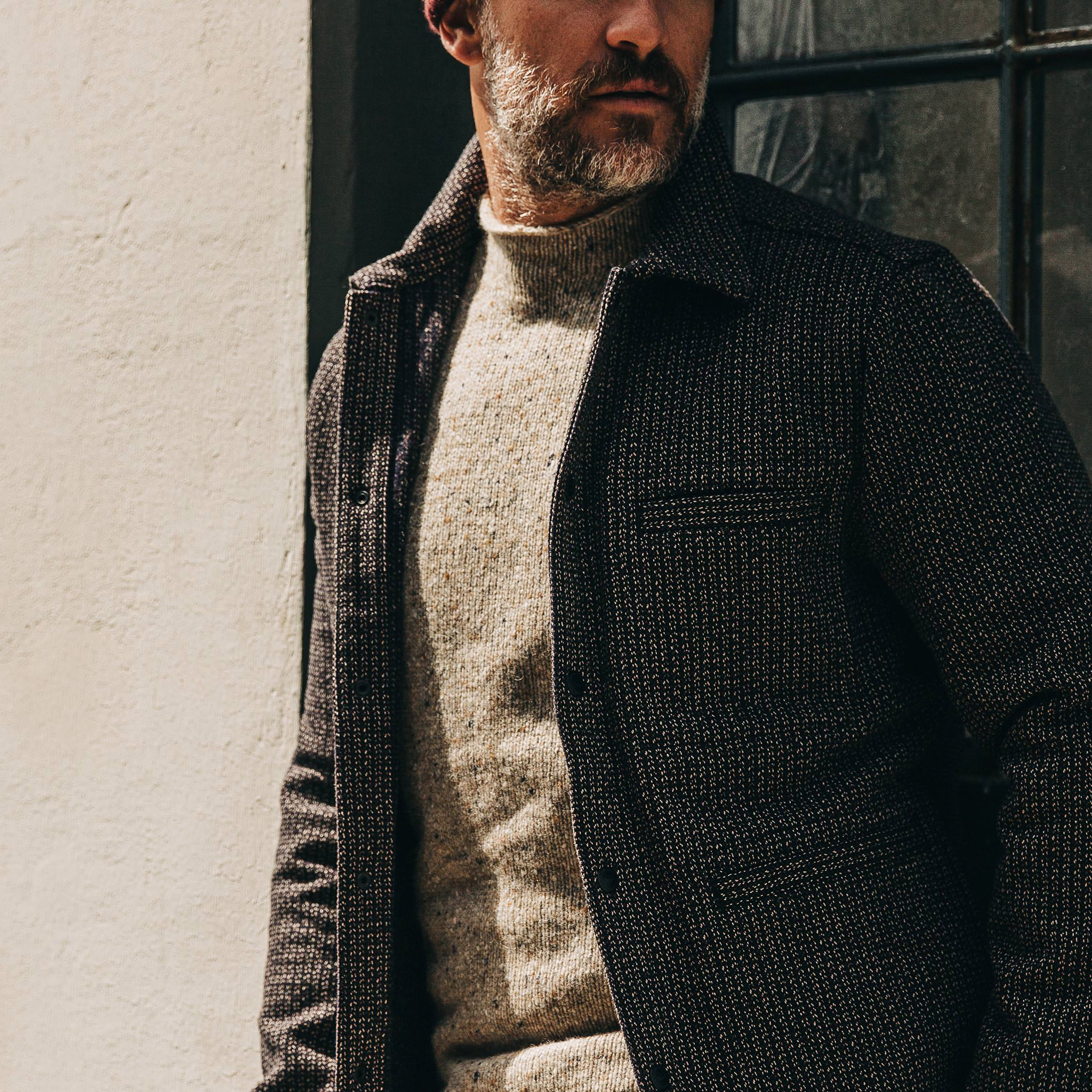 Taylor Stitch The Decker Jacket - Wool Beach Cloth | Chore