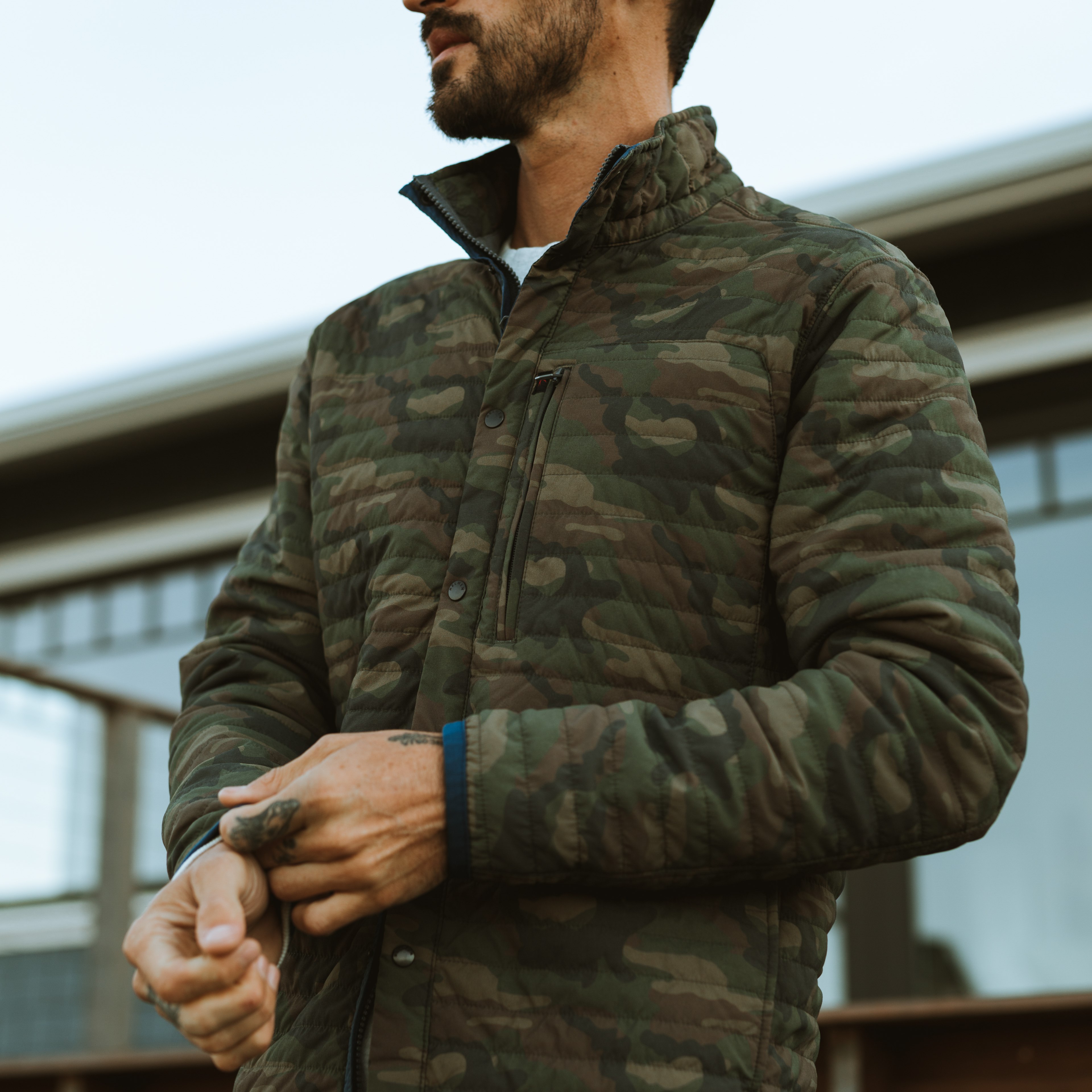 Reversible Polar Bear Jacket