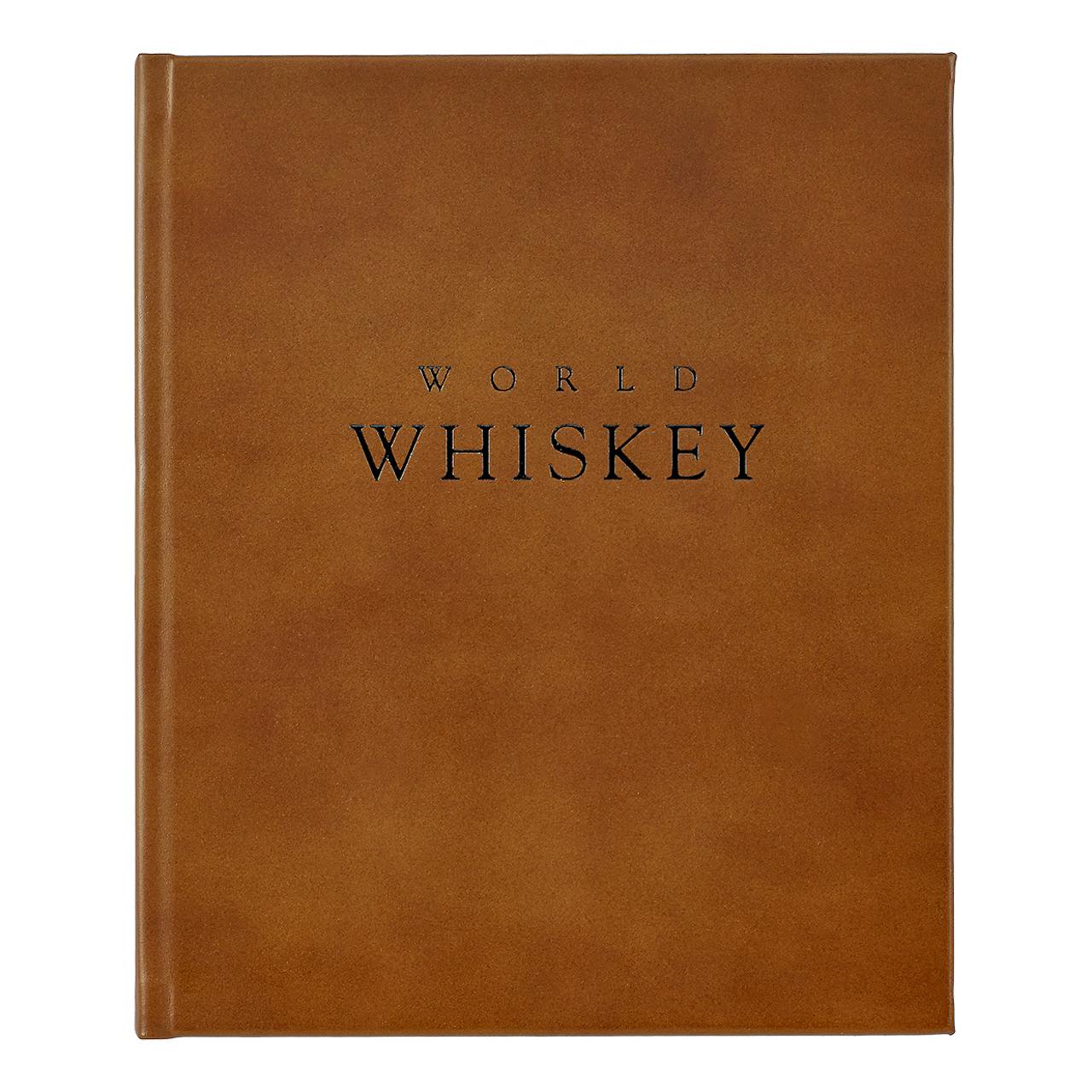 Graphic Image World Whiskey Leather Book