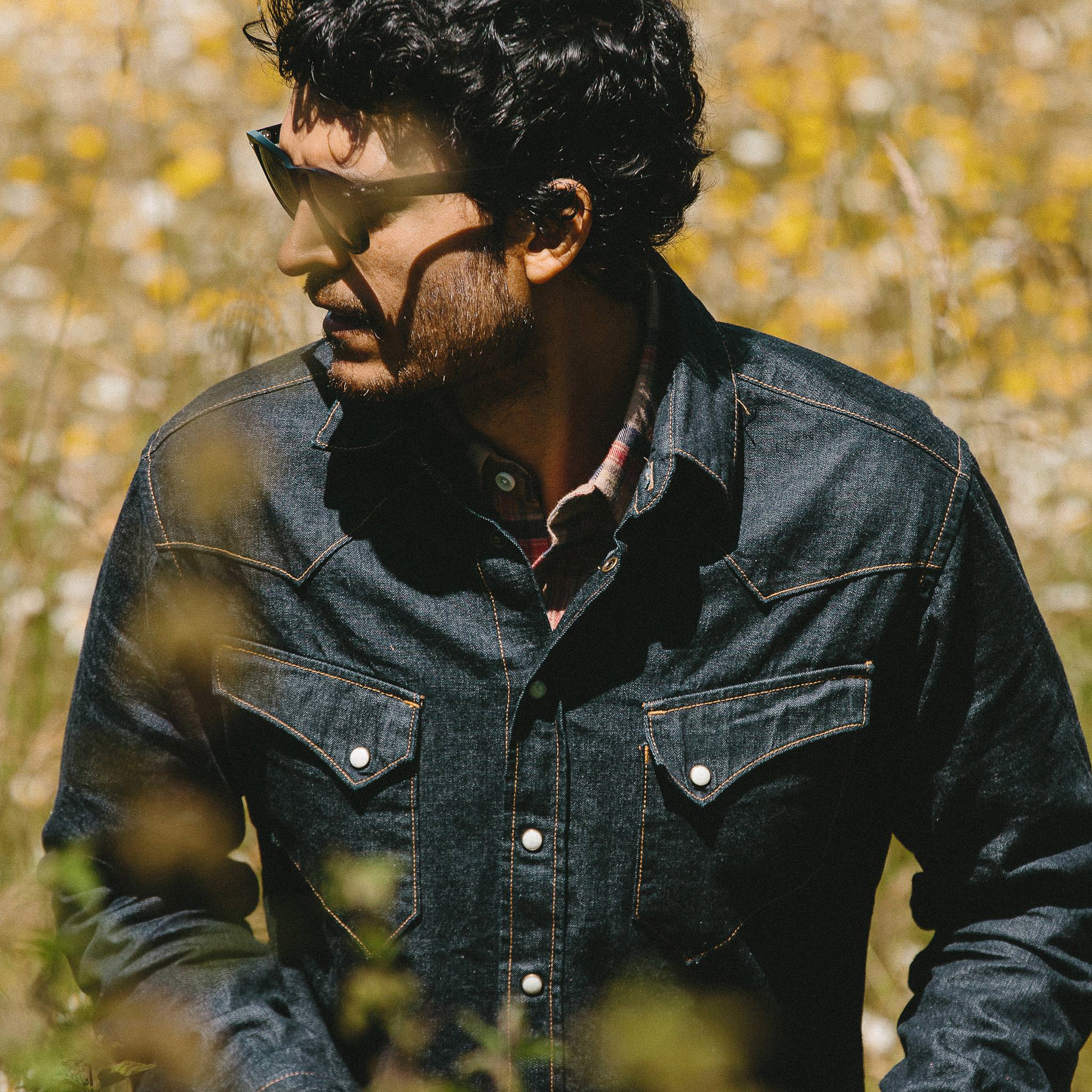 トップス soerte HAND STITCH WESTERN KNIT JACKET soerte HAND STITCH WESTERN KNIT JACKET