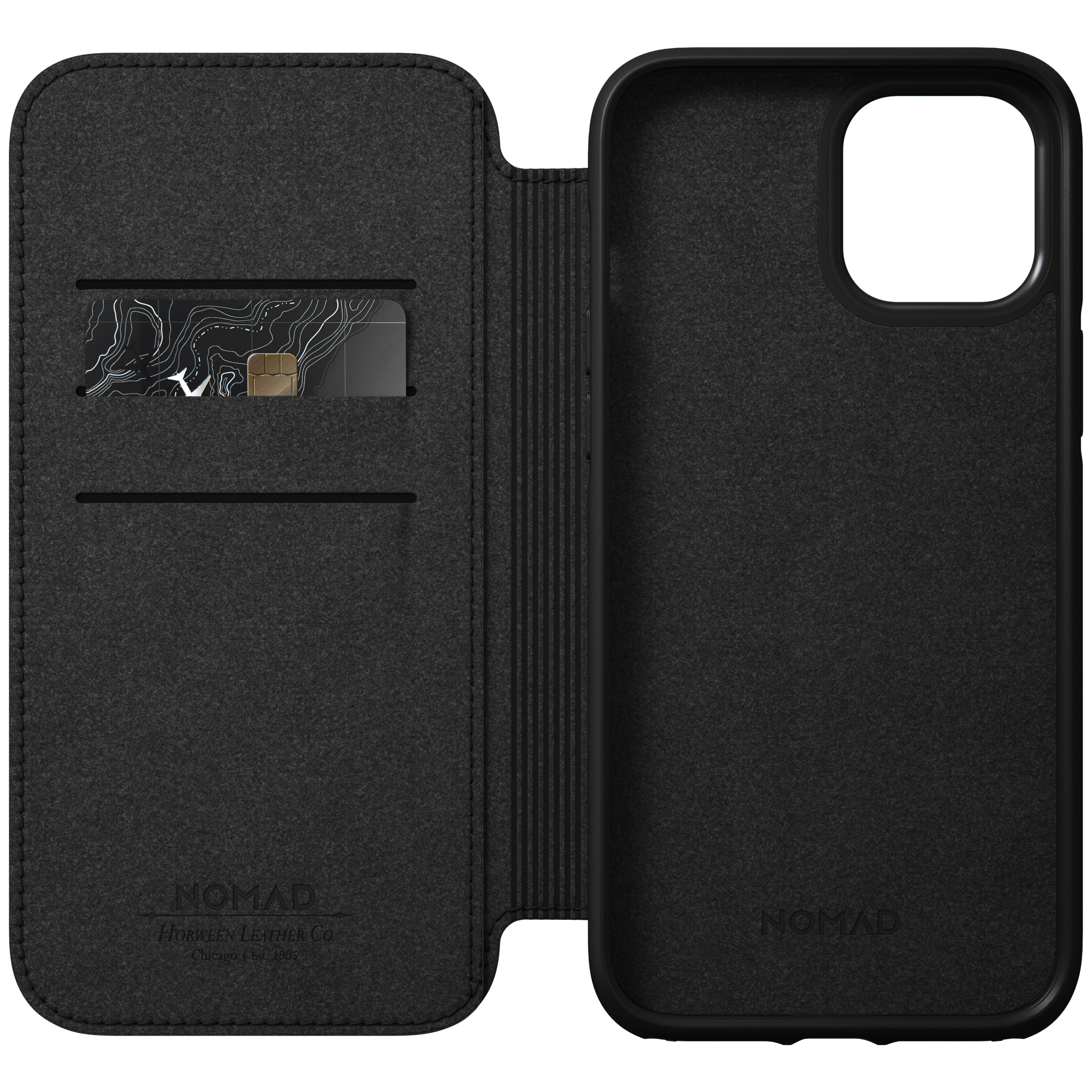 NOMAD iphone12proMAX Rugged ブラウン ケース Modern Leather Case - iPhone 12 Pro Max | Rustic Brown