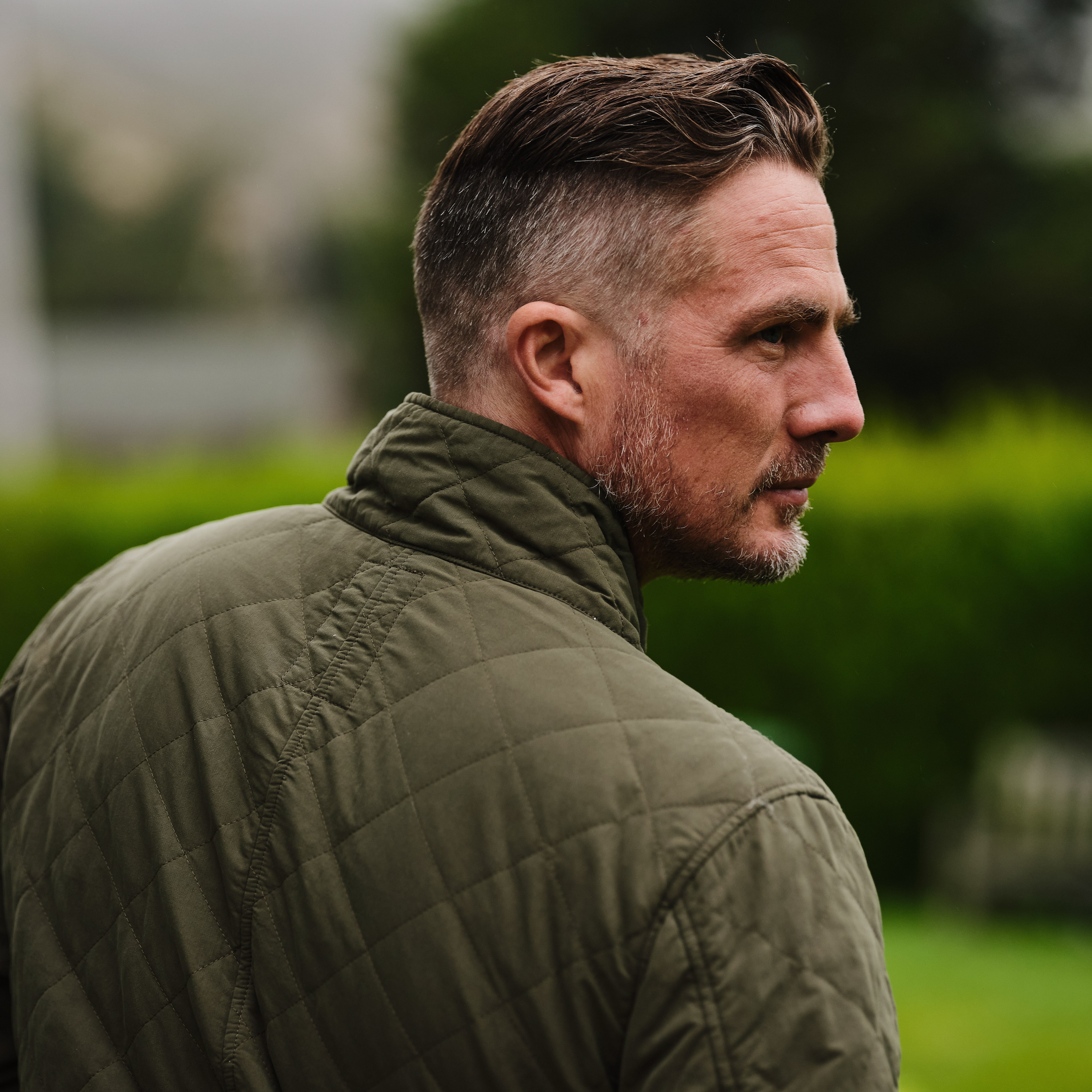 Hellrazor WEVE QUILTED JACKET カーキ Short Quilted Bomber Jacket | boohoo