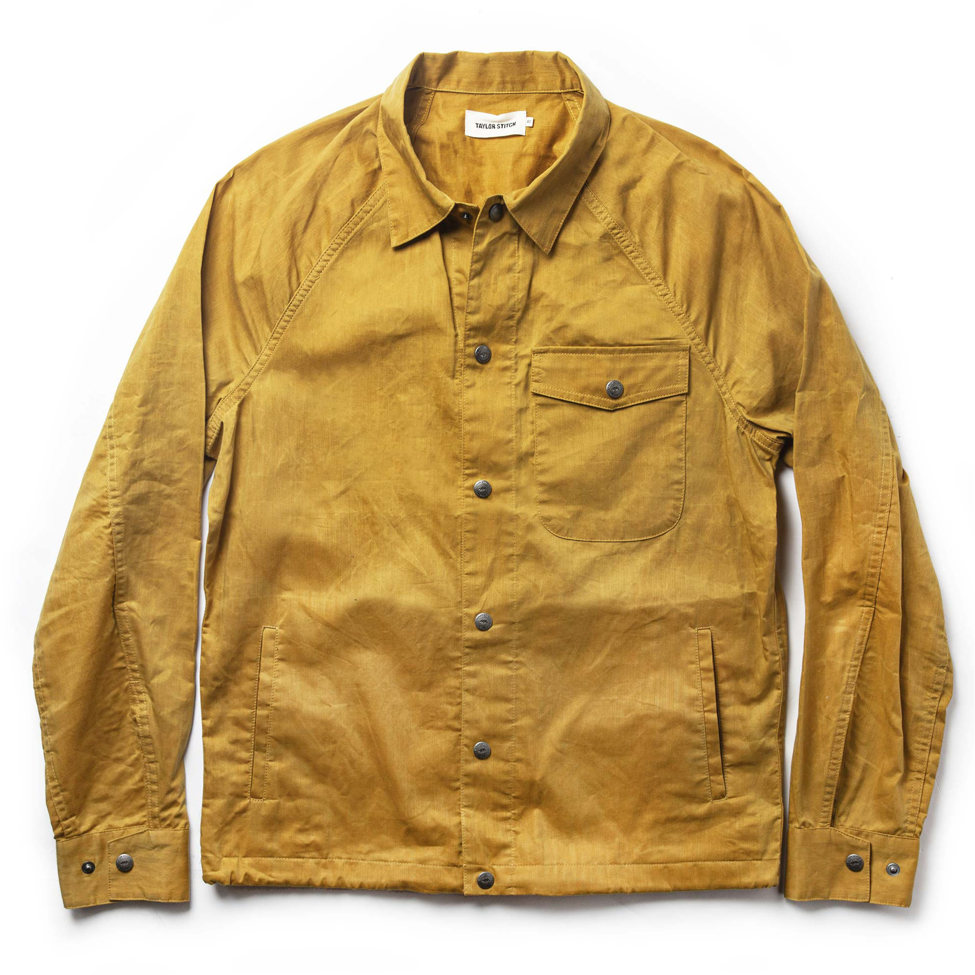 Taylor Stitch The Lombardi Jacket - Mustard Dry Wax