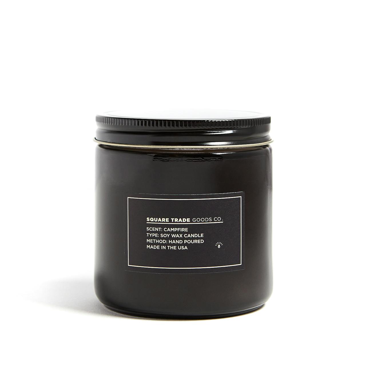 Square Trade Goods Campfire Candle