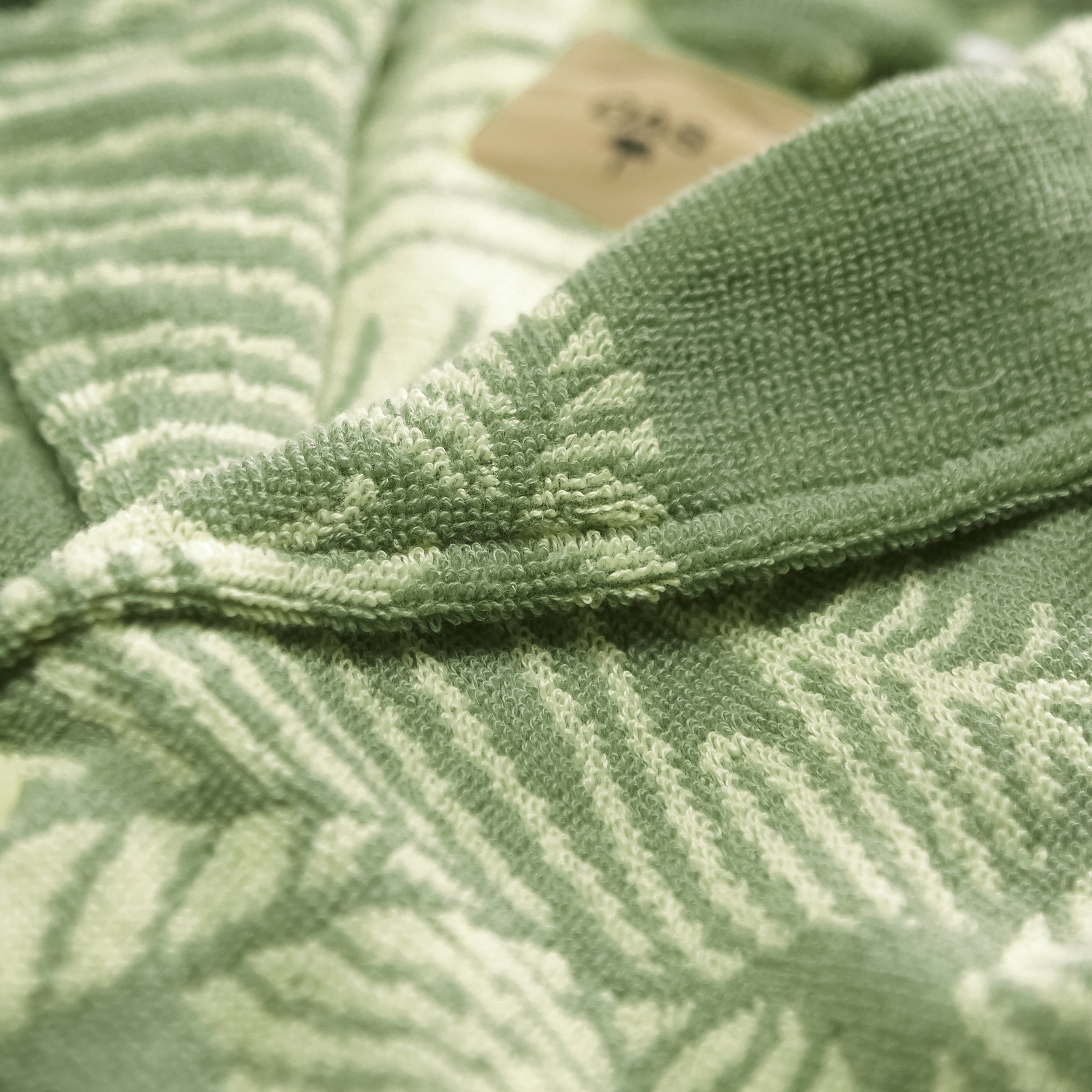 OAS Jacquard Woven Towel Shirt - Banana Leaf | T-Shirts | Huckberry