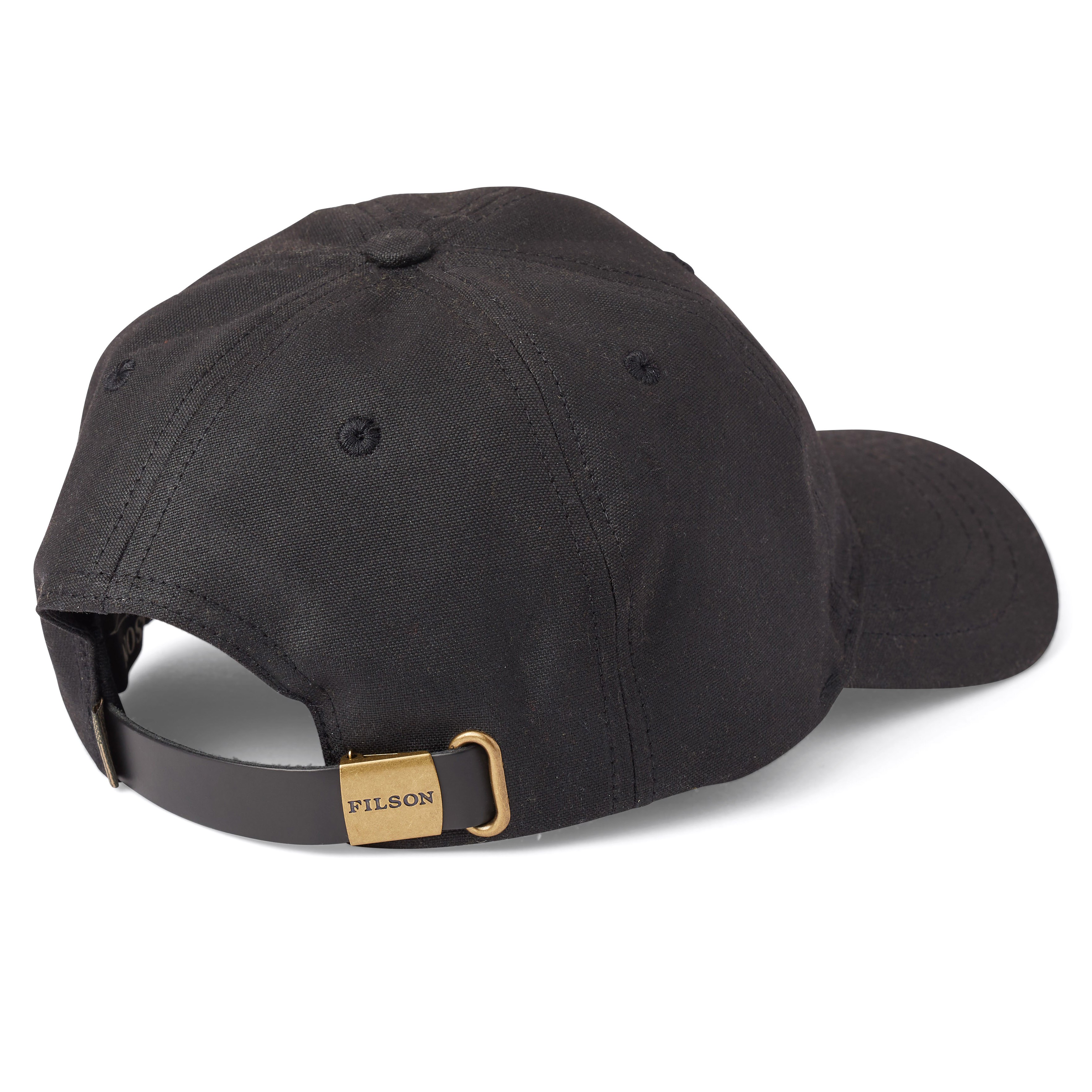 Filson Oil Tin Low-Profile Cap - Black | undefined | Huckberry
