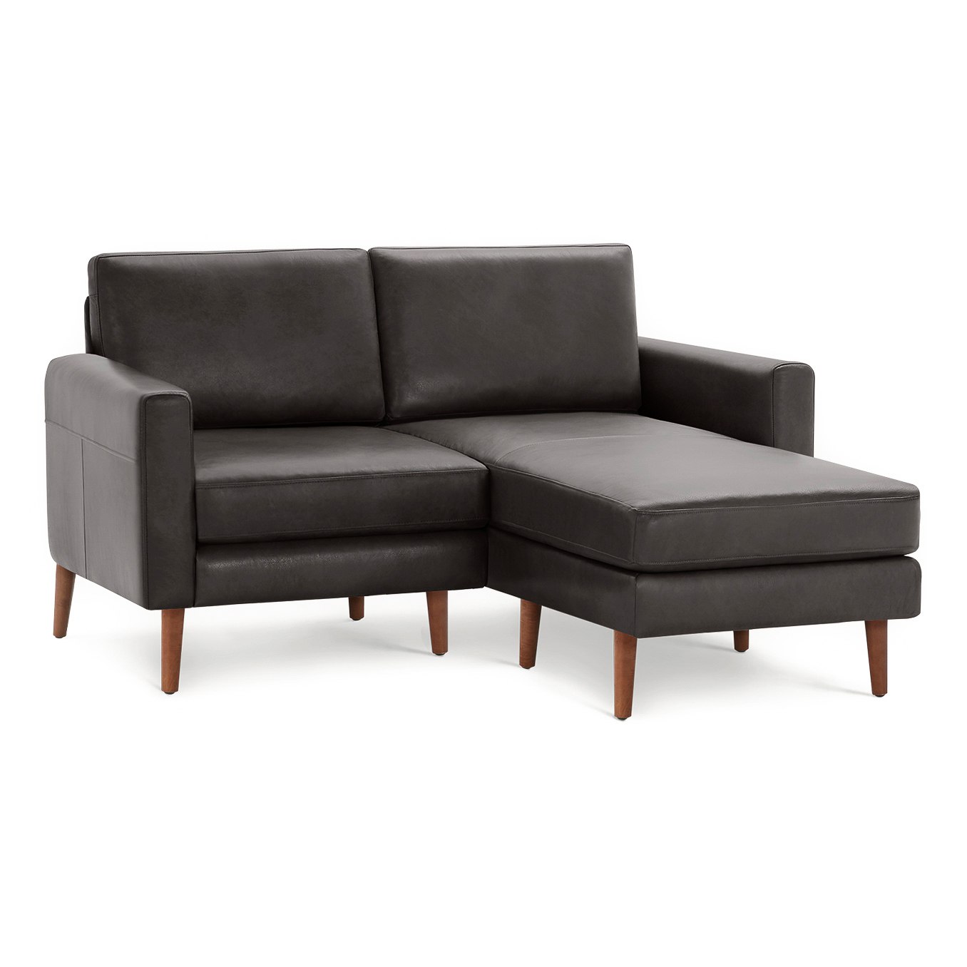 The Block Nomad Leather Sectional Loveseat