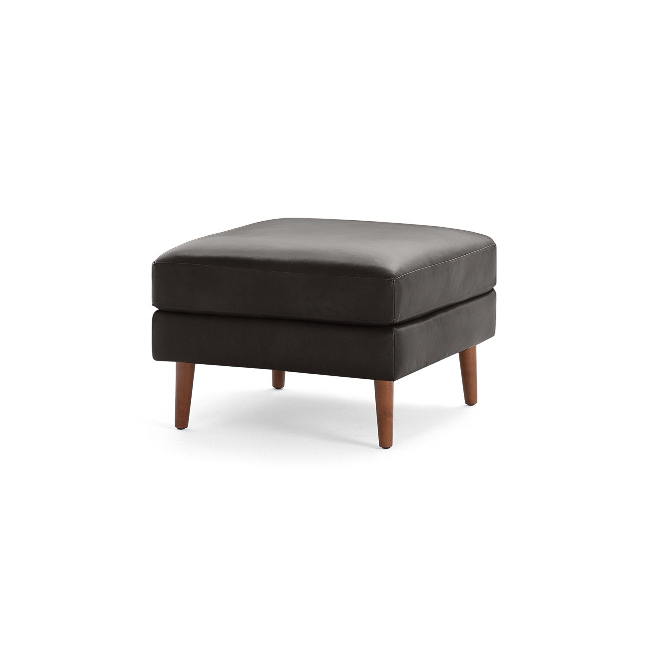 The Nomad Leather Ottoman