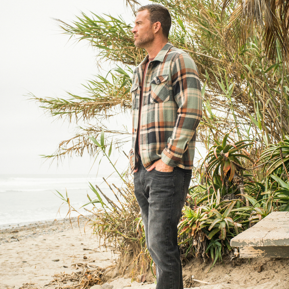 Outerknown Blanket Shirt Jacket Field & Stream Plaid Shirt Jackets