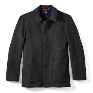 Double Layer Melton Wool Chore Jacket
