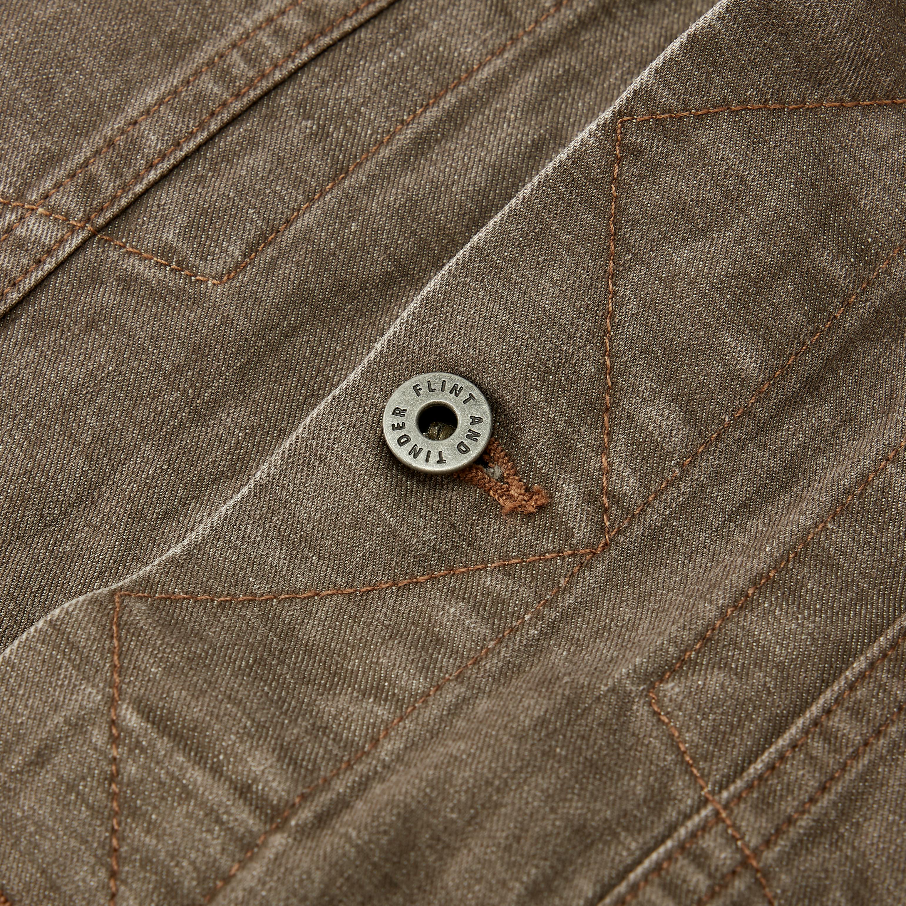 Flint and Tinder Vintage Wash Denim Jacket