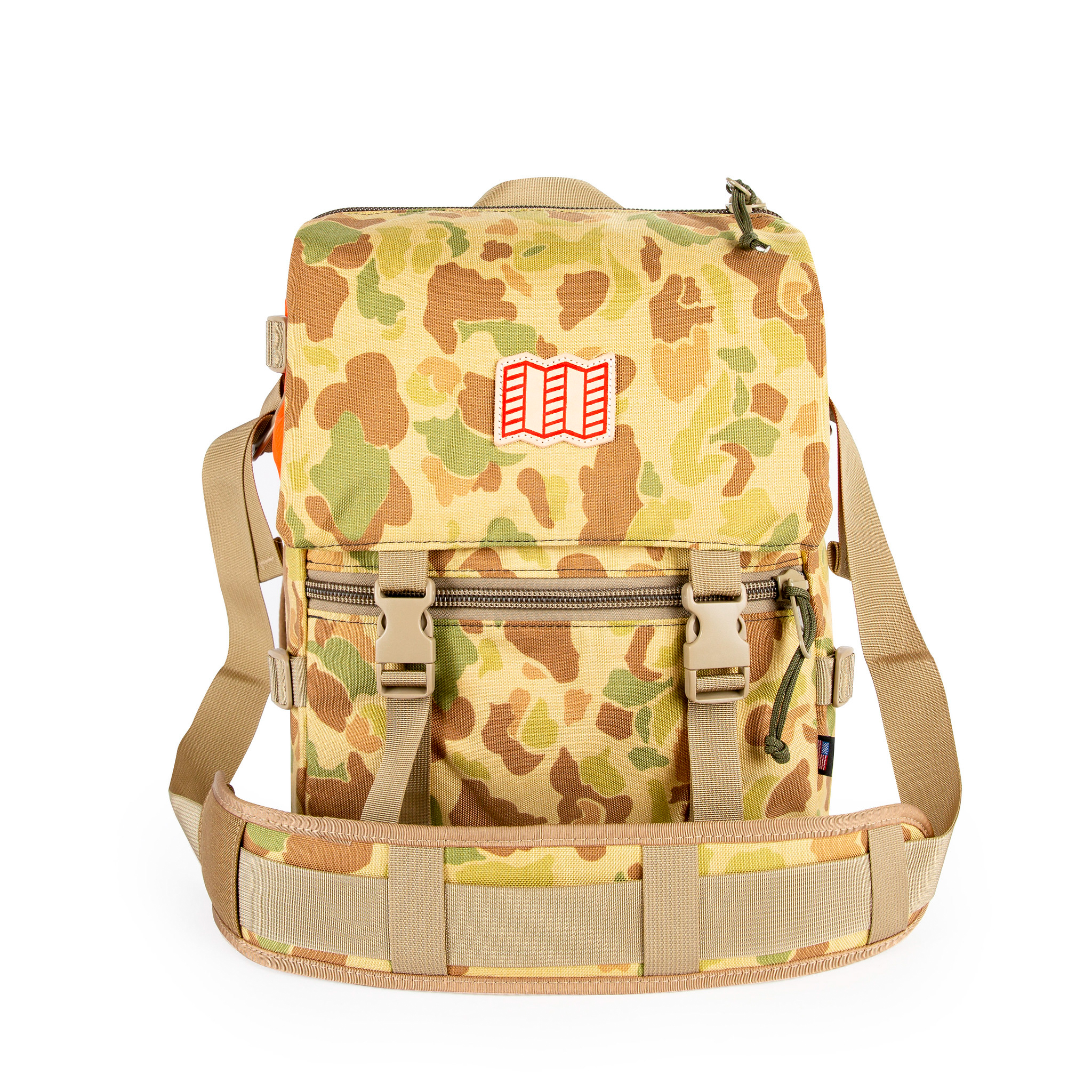 Topo Designs Topo Designs X Nanga X Natal 1000d Camo Rover Shoulder Bag Huckberry
