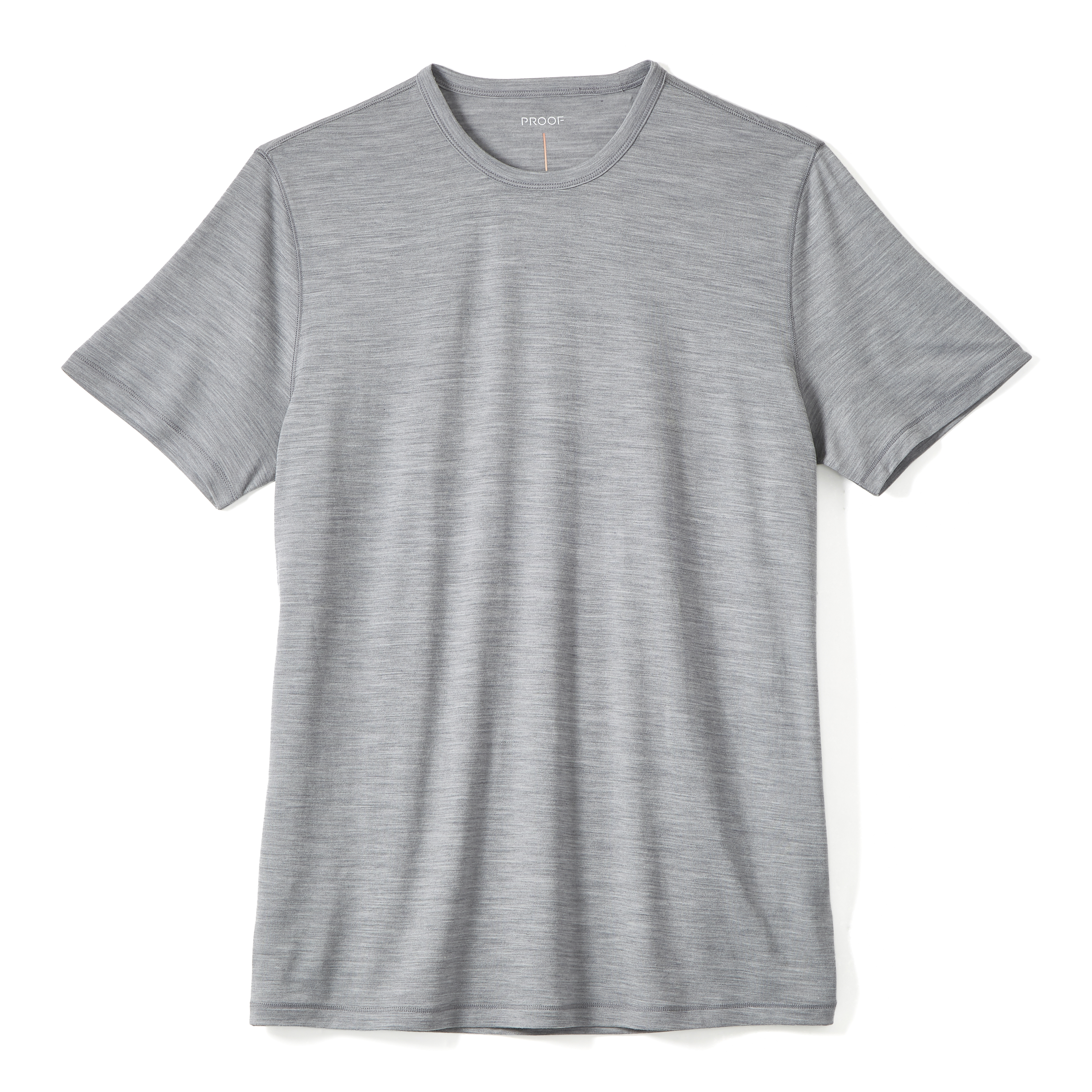 Proof 72-Hour Merino T-Shirt - Slim Fit - Heather Grey | T-Shirts
