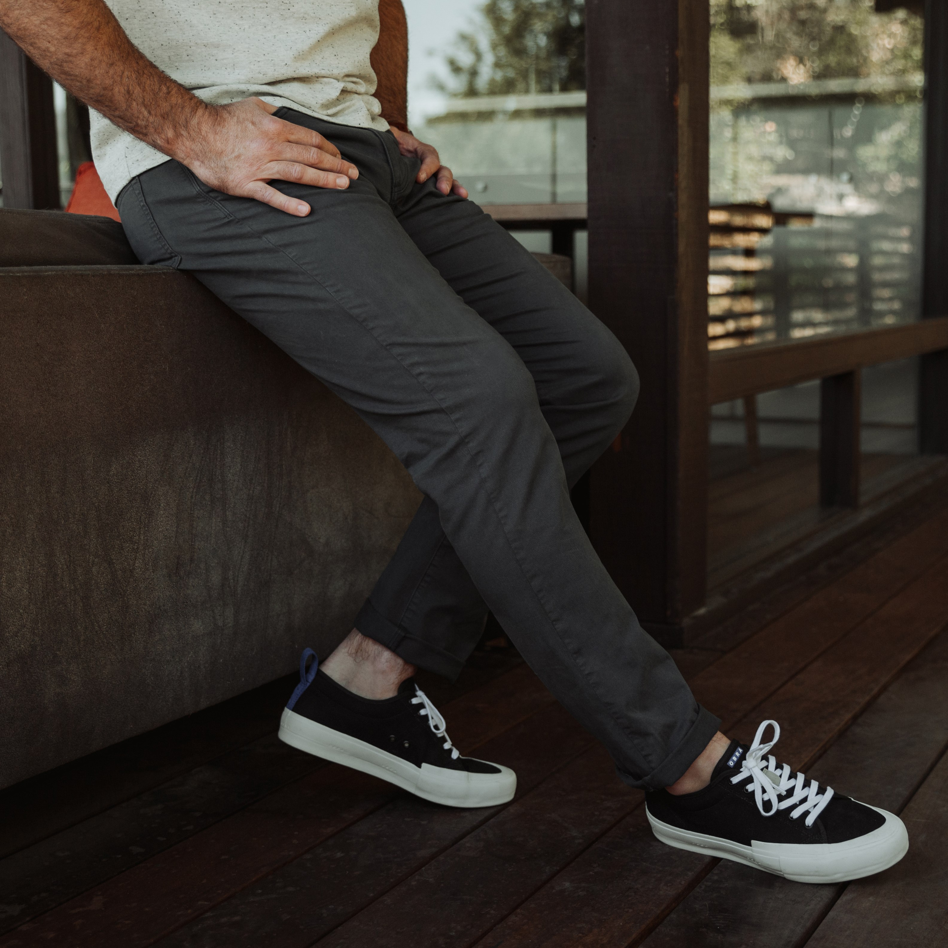 Flint and Tinder 365 Pant - Athletic Tapered - Charcoal | Casual 