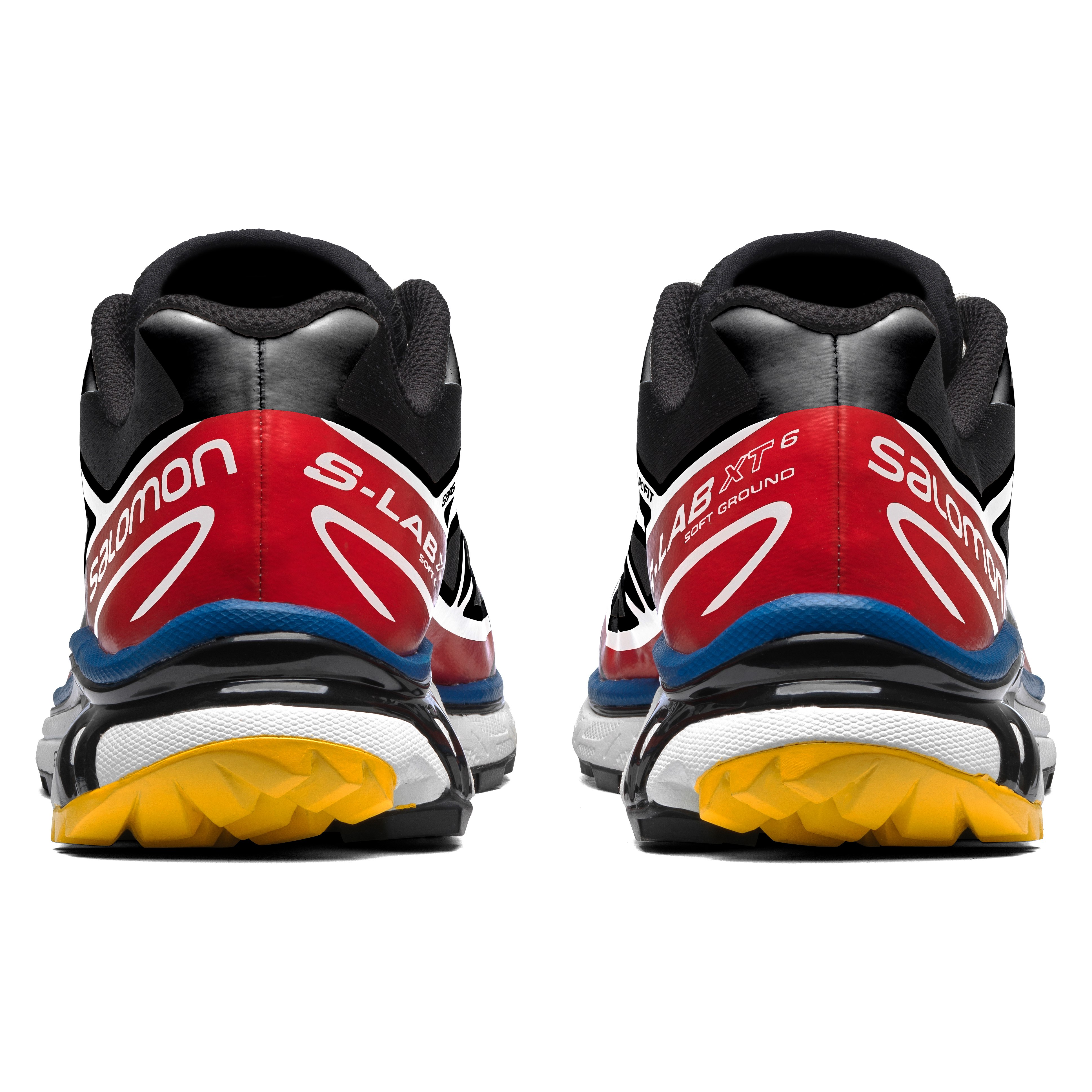 Salomon XT-6 - Black/White/Racing Red | undefined | Huckberry