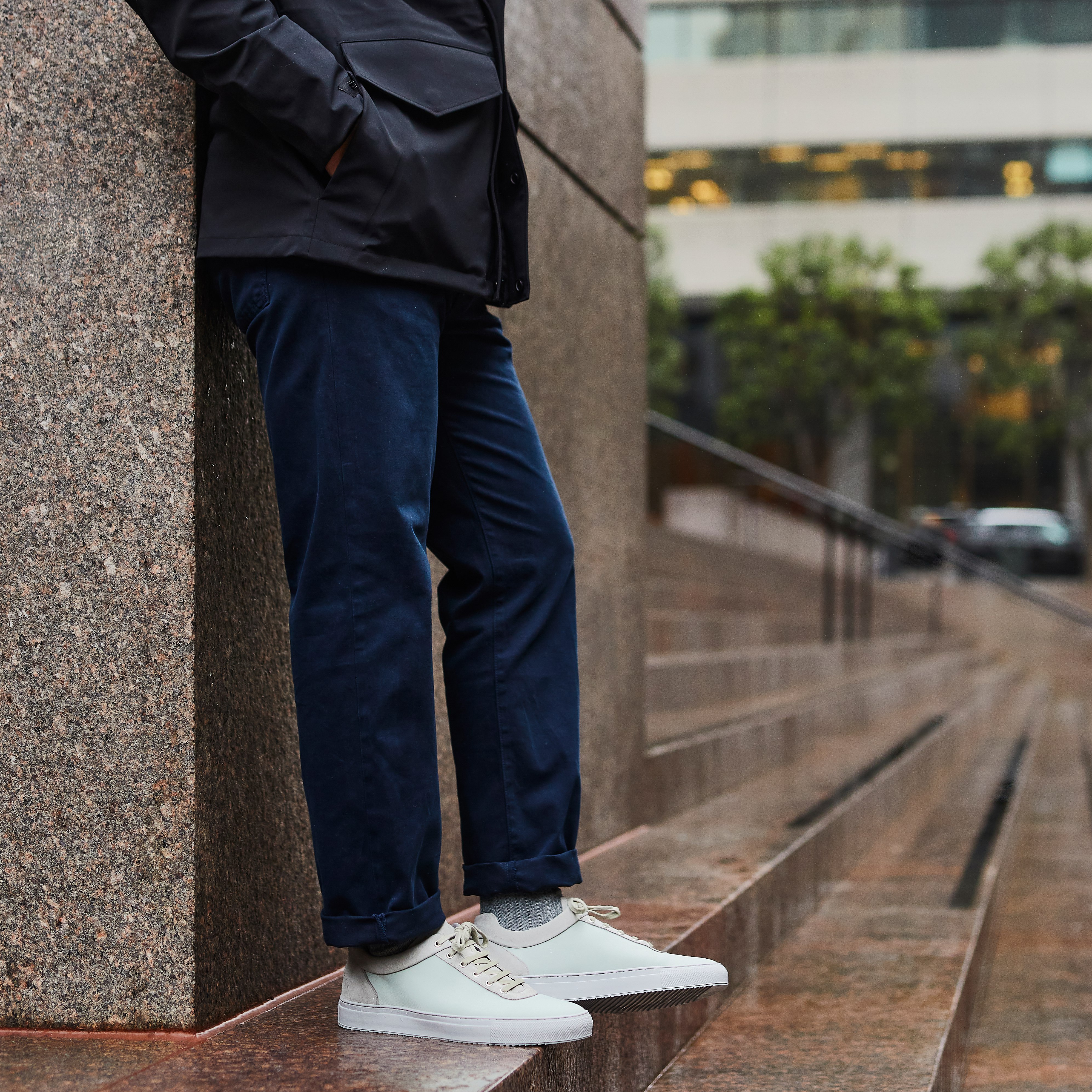 North 89 No-1 Weatherproof Sneaker - Exclusive - Asphalt