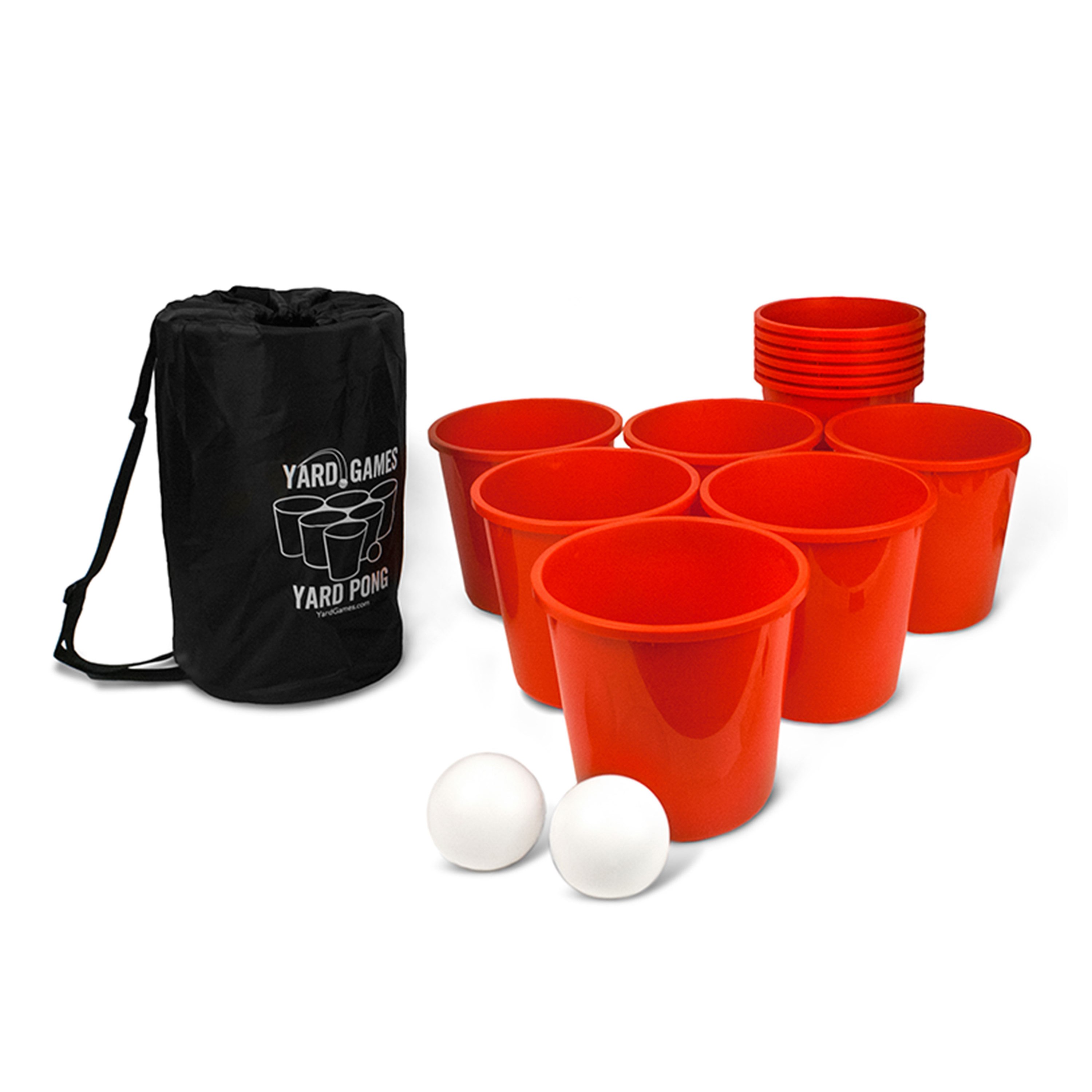 Yard Games Giant Yard Pong Red/Black Yard Games Huckberry