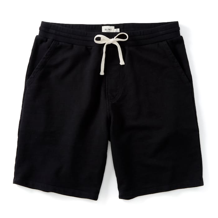 Flint and Tinder French Terry Sweat Shorts - Black | Flint and Tinder ...