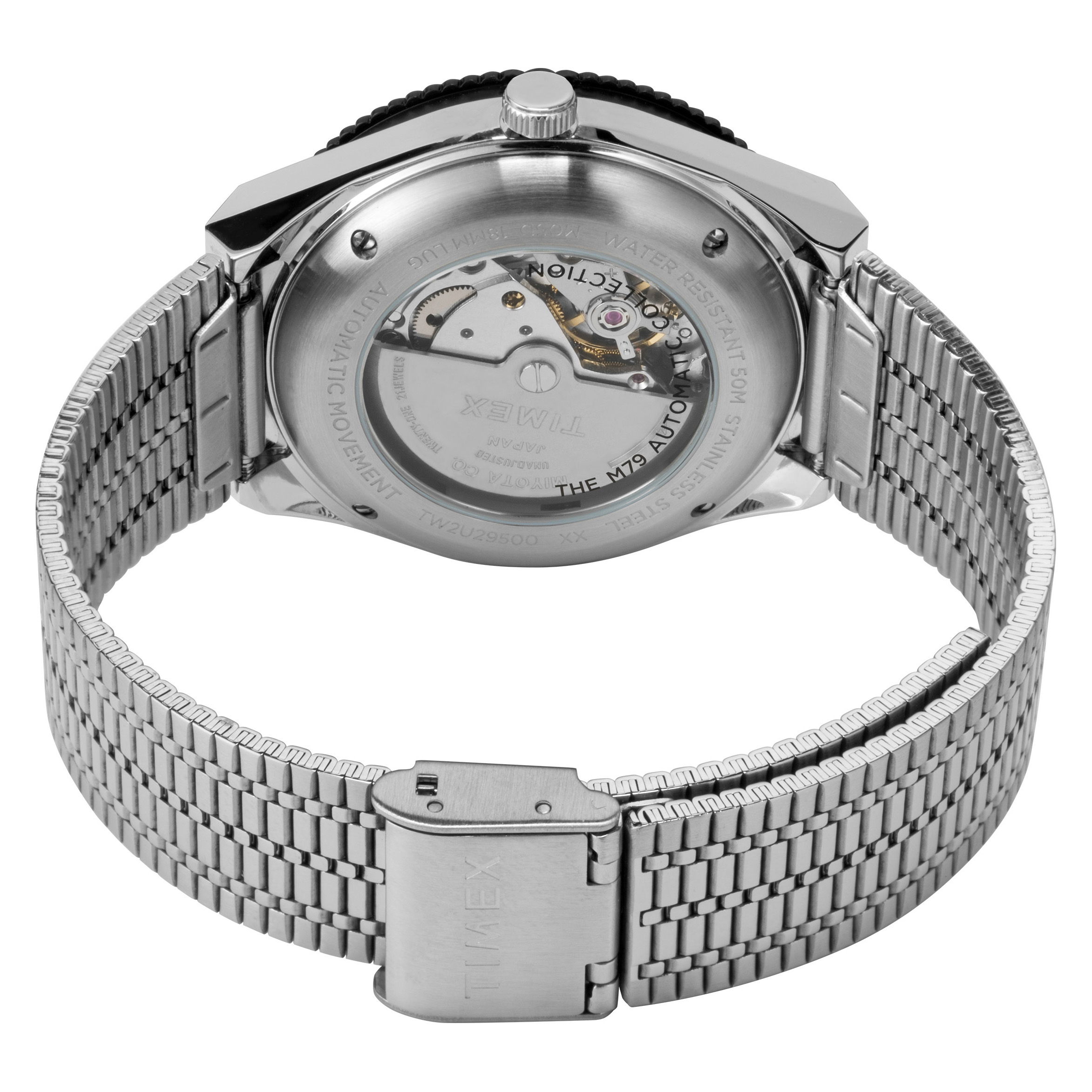 TIMEX タイメックス Q M79 AUTOMATIC オートマチック M79 オートマチック ブラックベゼル | TIMEXオンラインストア