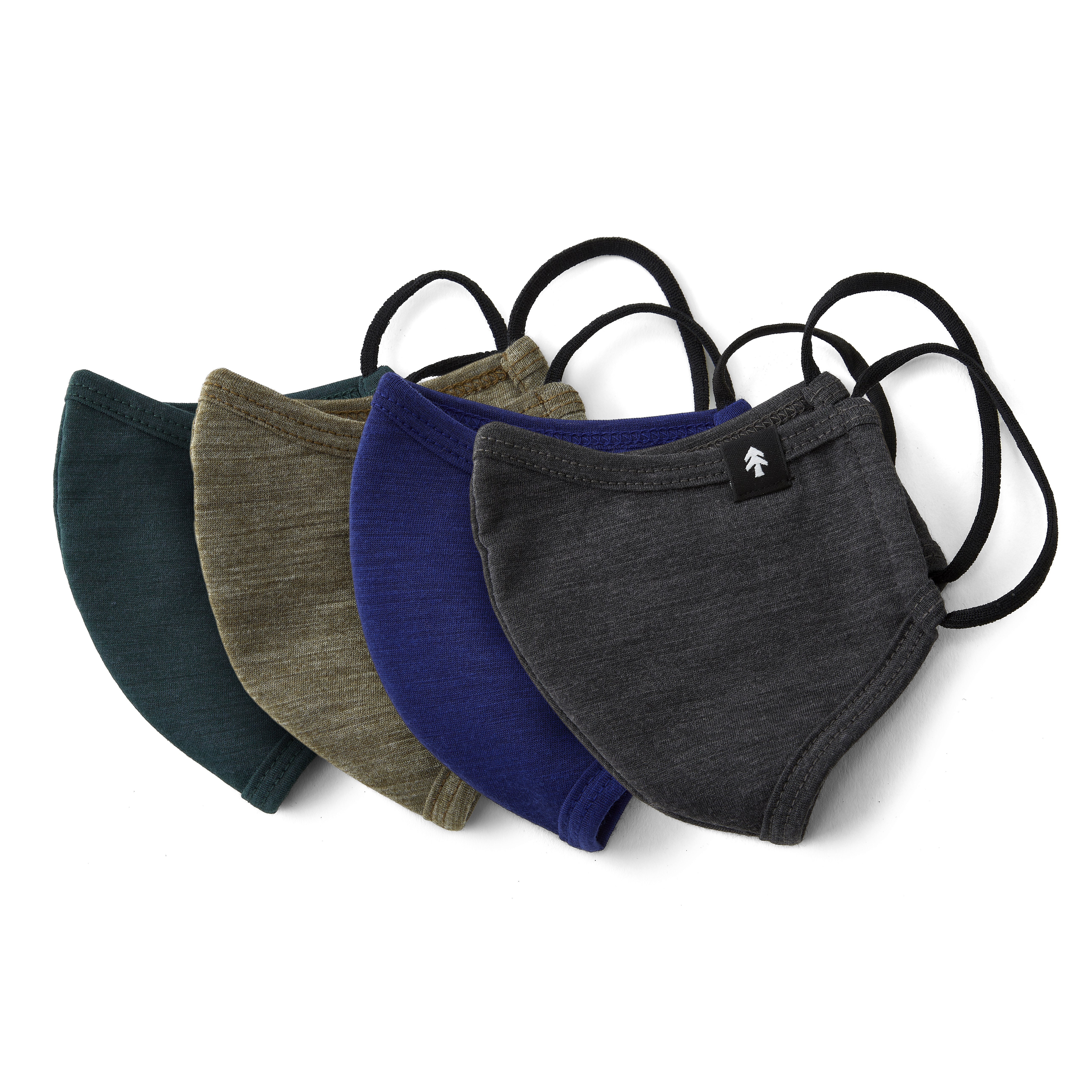 Huckberry Merino Wool Face Mask 4Pack Multi Face Masks