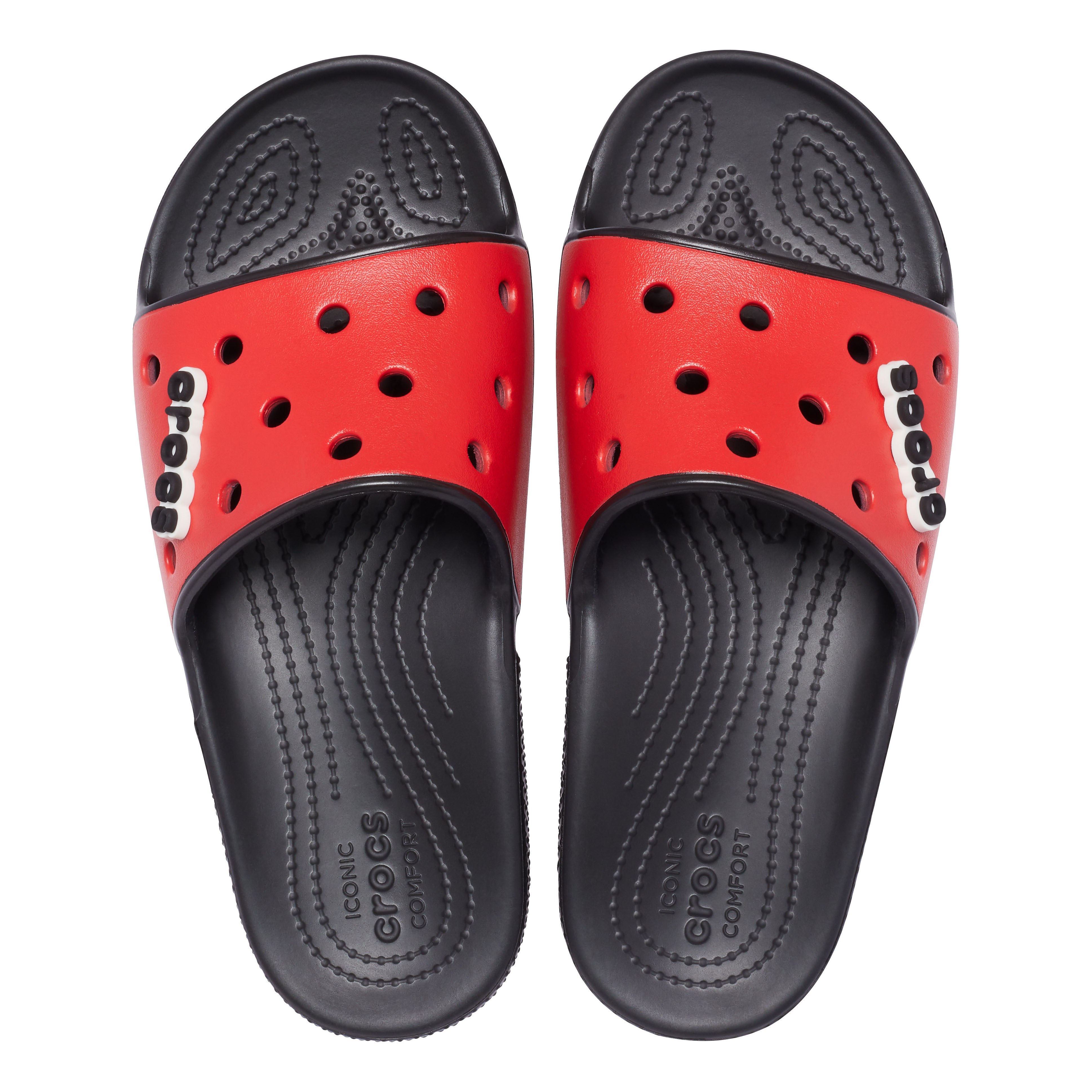 Crocs Classic Crocs Slide Black/Flame undefined Huckberry