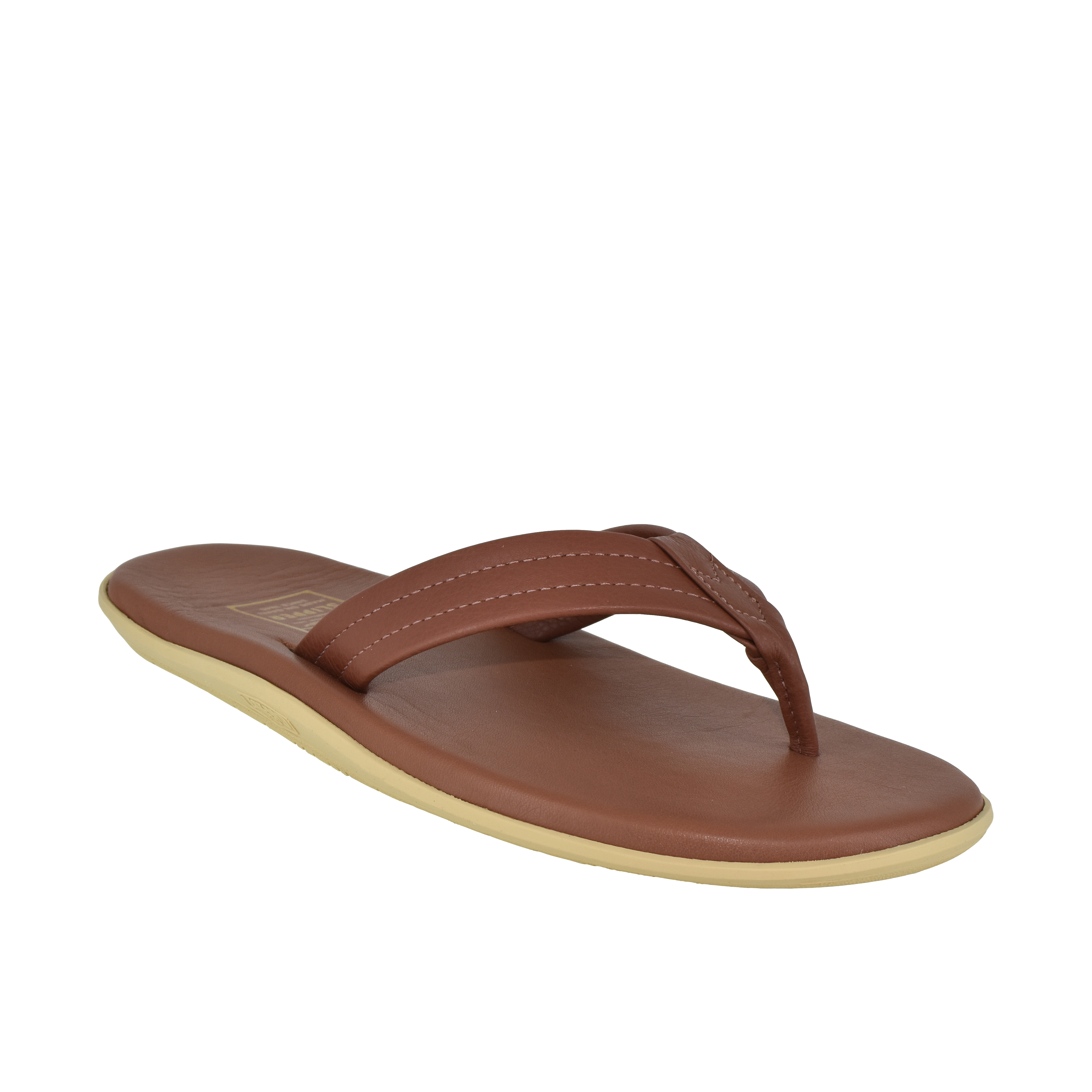 Island Slipper Classic Leather Flip Flop - Whiskey | Sandals