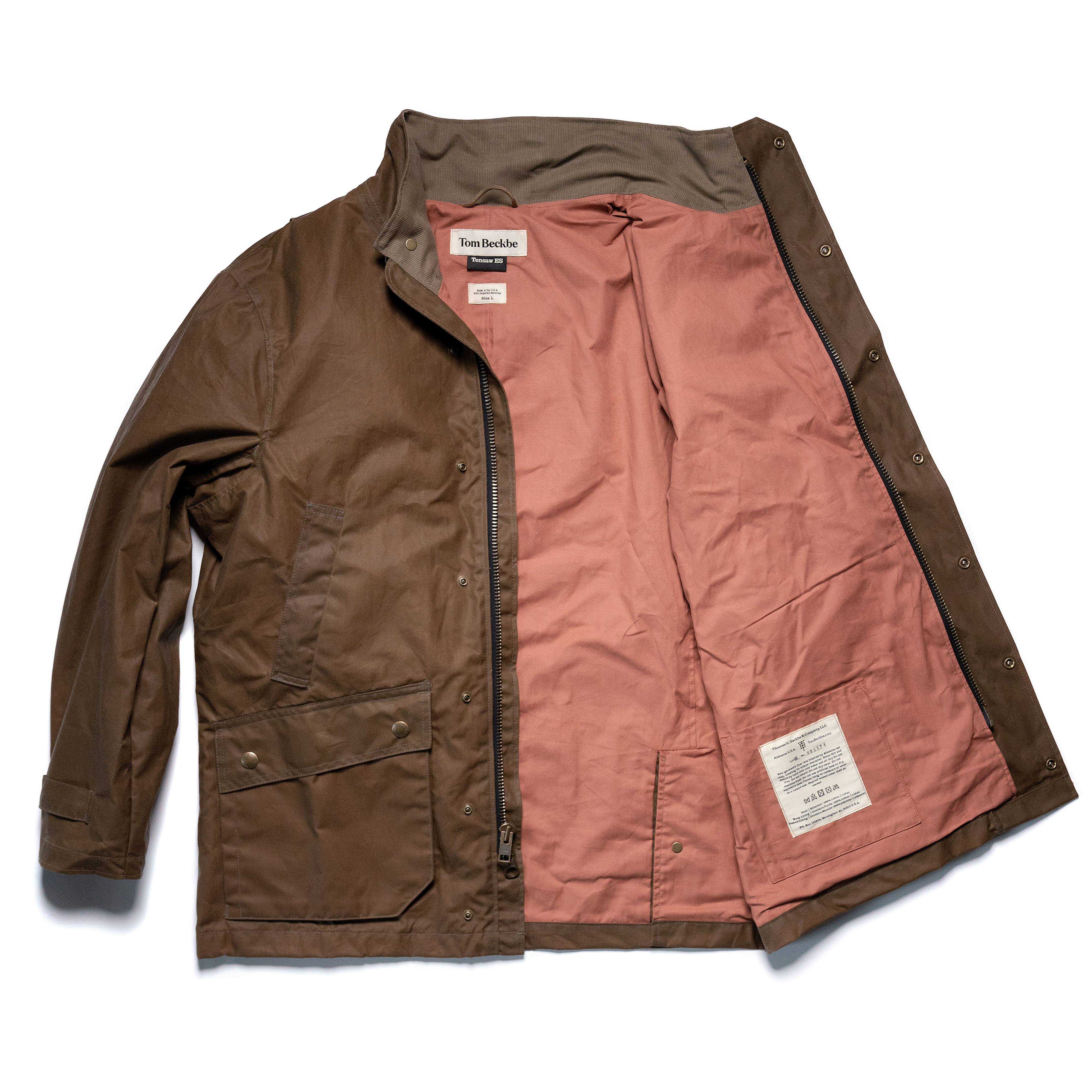人気の Beckbe Tom Tensaw Jackets Trucker | Whiskey - ES Jacket ジャケット・アウター