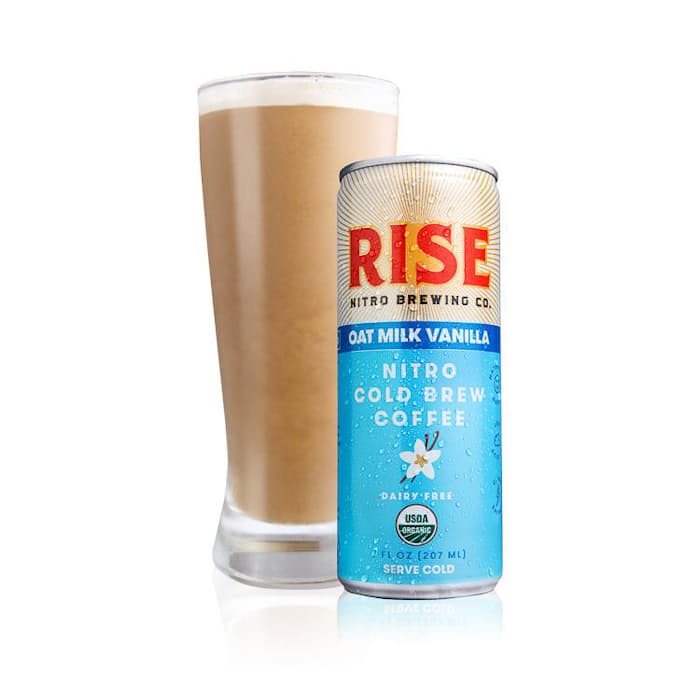 RISE Brewing Co. Nitro Cold Brew - Oat Vanilla Latte 12 ...