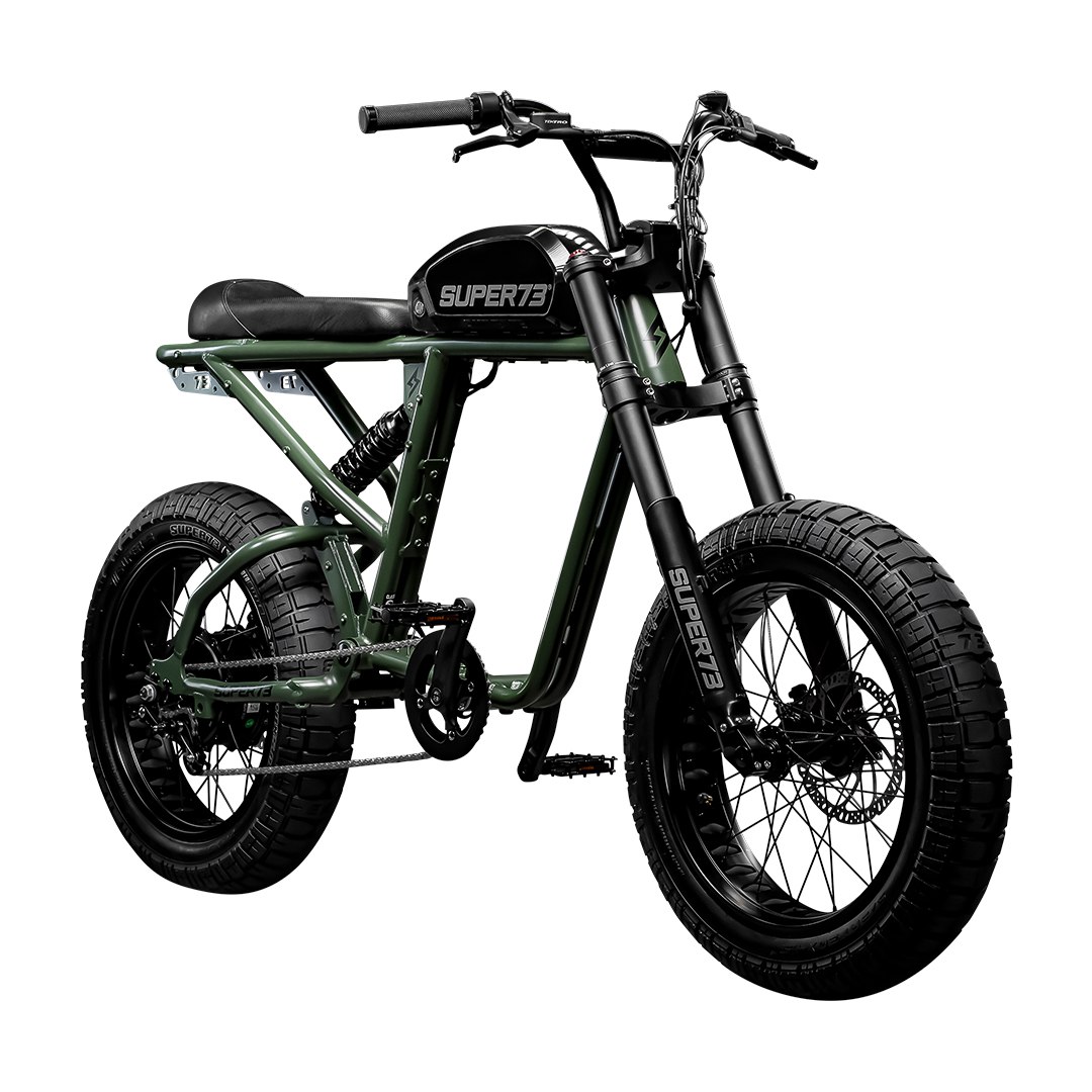 Super73 Super73-R Full Suspension Motorbike - Olive Drab