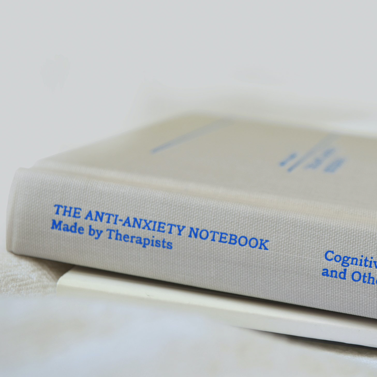 Therapy Notebooks The AntiAnxiety Notebook Grey Travel Accessories