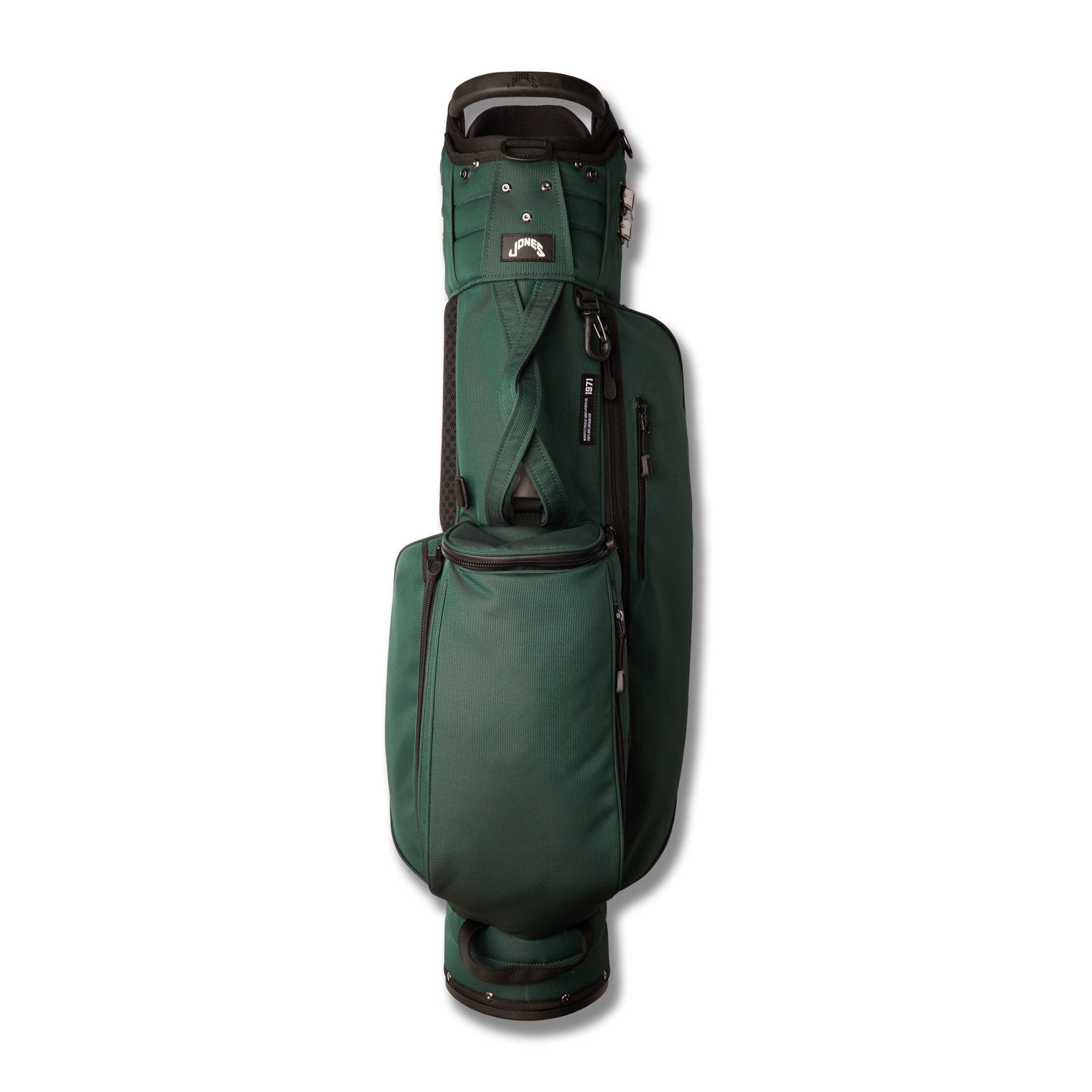 Used Jones Sports Co. Golf Cart/Carry Bag 5-Way Maroon w/ Rainhood 8  Pockets · SwingPoint Golf®