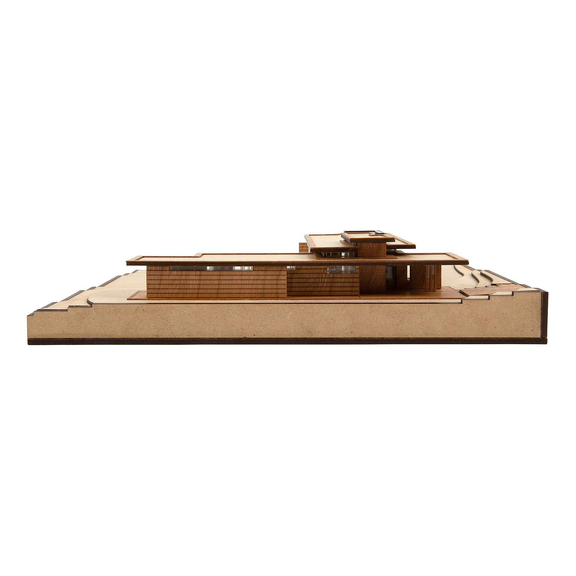 DIY Frank Lloyd Wright's First Usonian House Architectural Model