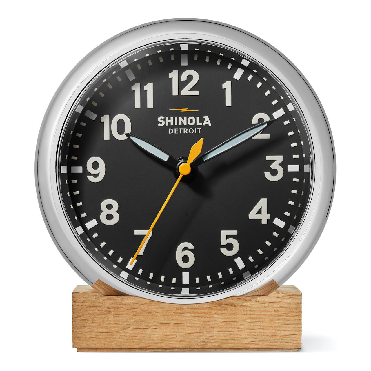 Shinola The Runwell Desk Clock