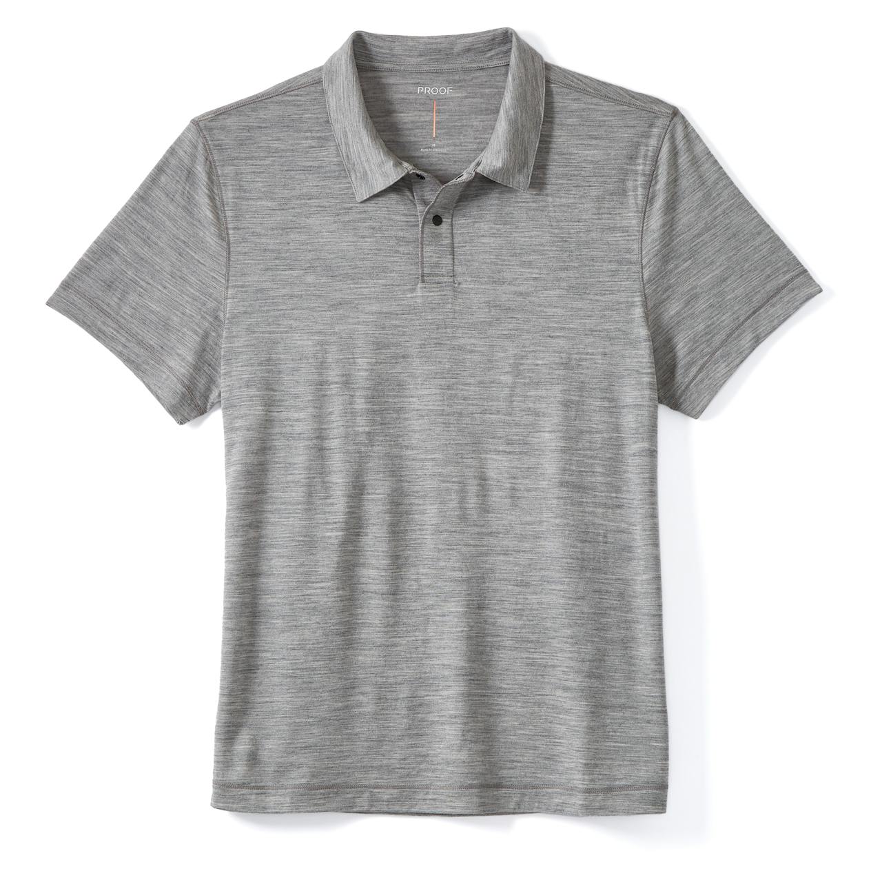 Proof merino polo Clearance