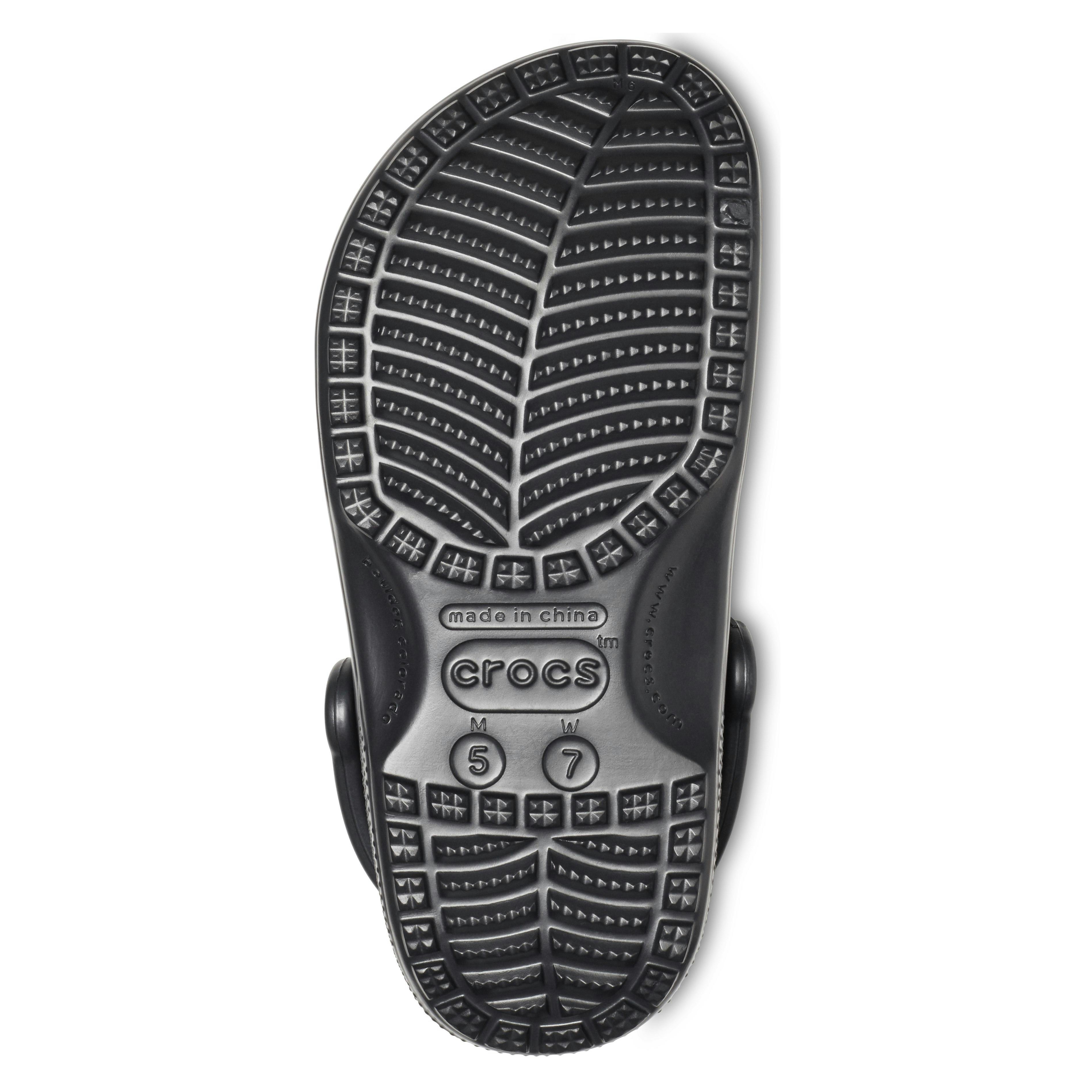 Crocs Classic Clog - Black | Casual Slip On Shoes | Huckberry