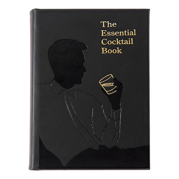 Graphic Image The Essential Cocktail Leather Book