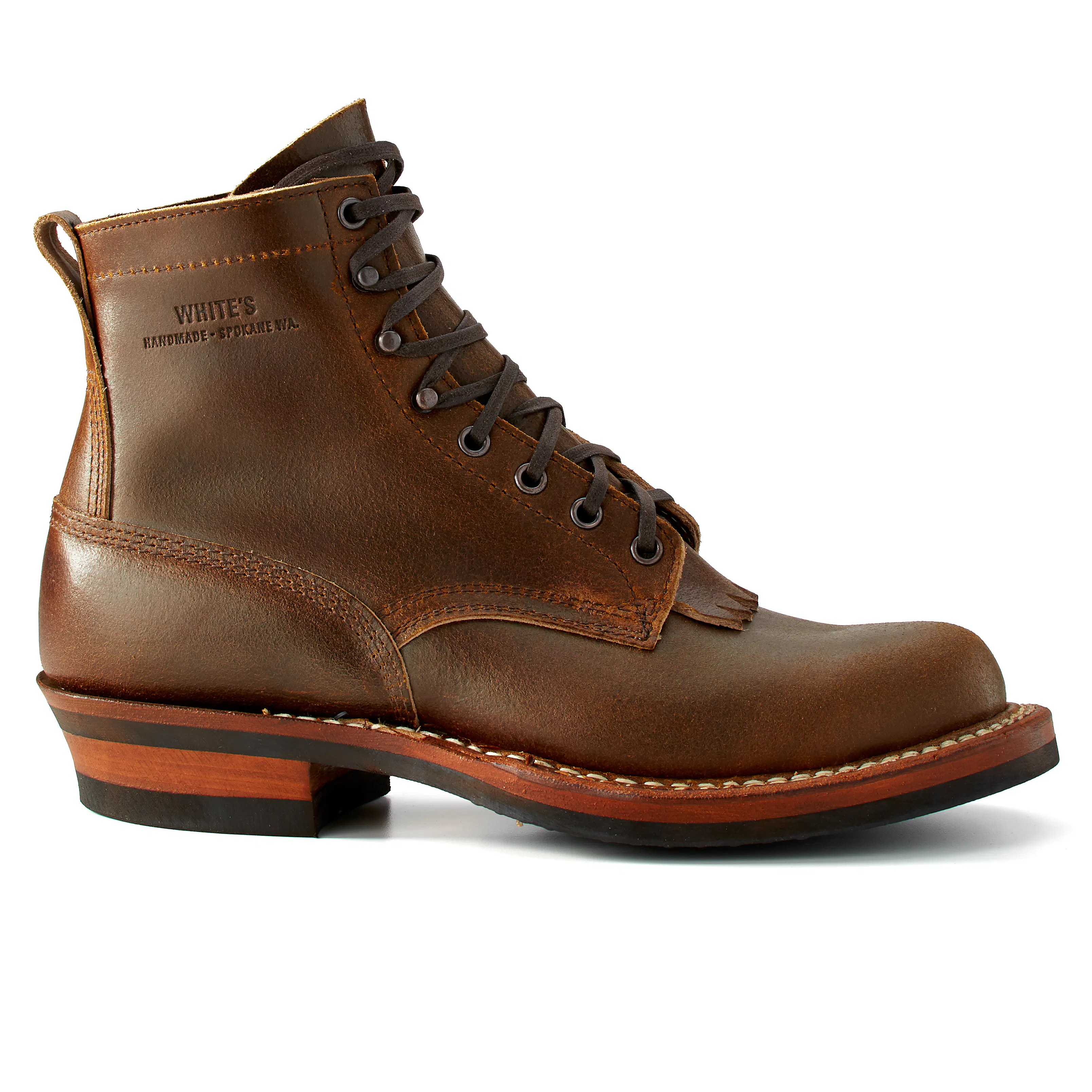 White's Boots 350 Cruiser - Cinnamon Waxed Flesh | Work Boots