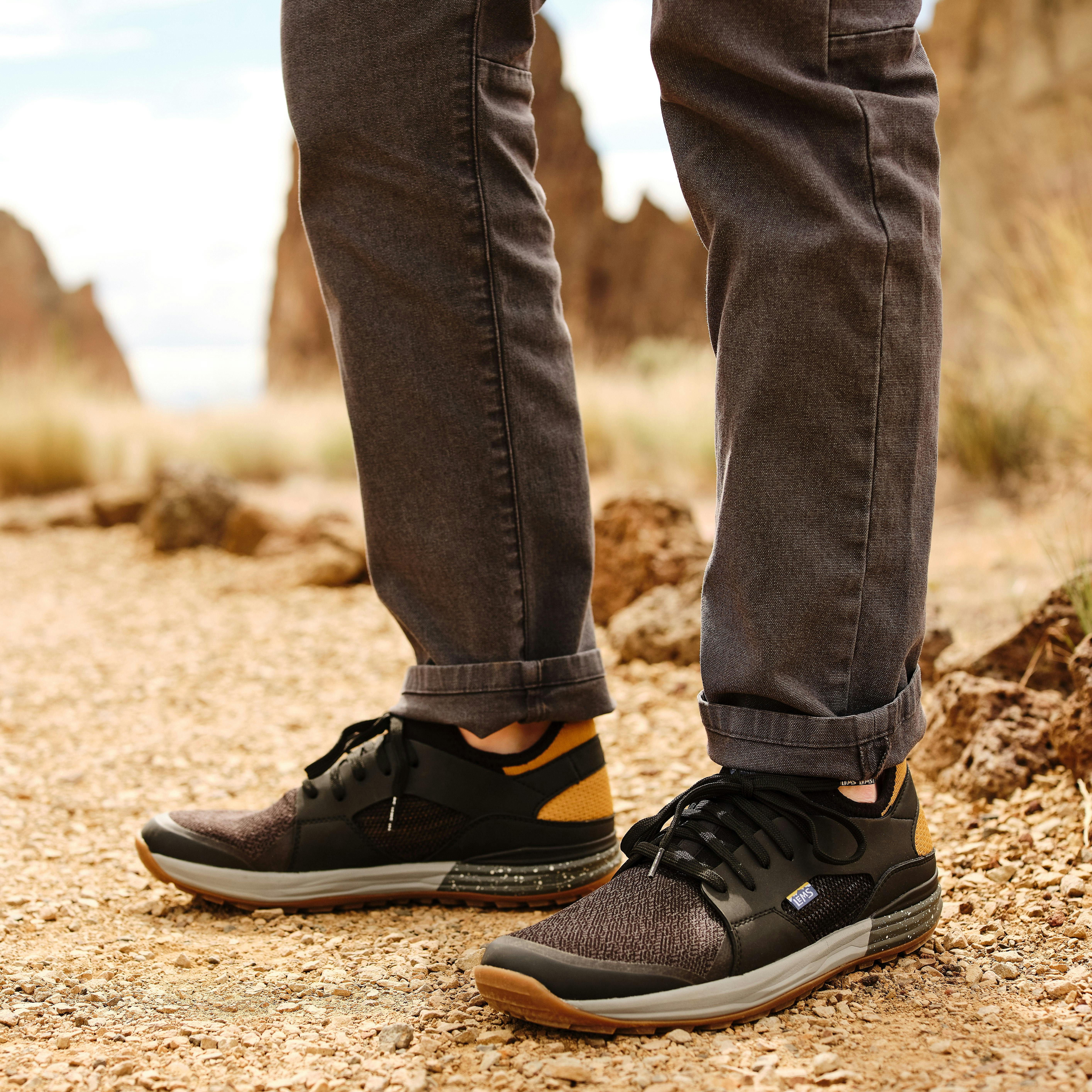Lems Shoes Mesa Trail Sneaker - Carbon | Hiker Sneakers | Huckberry
